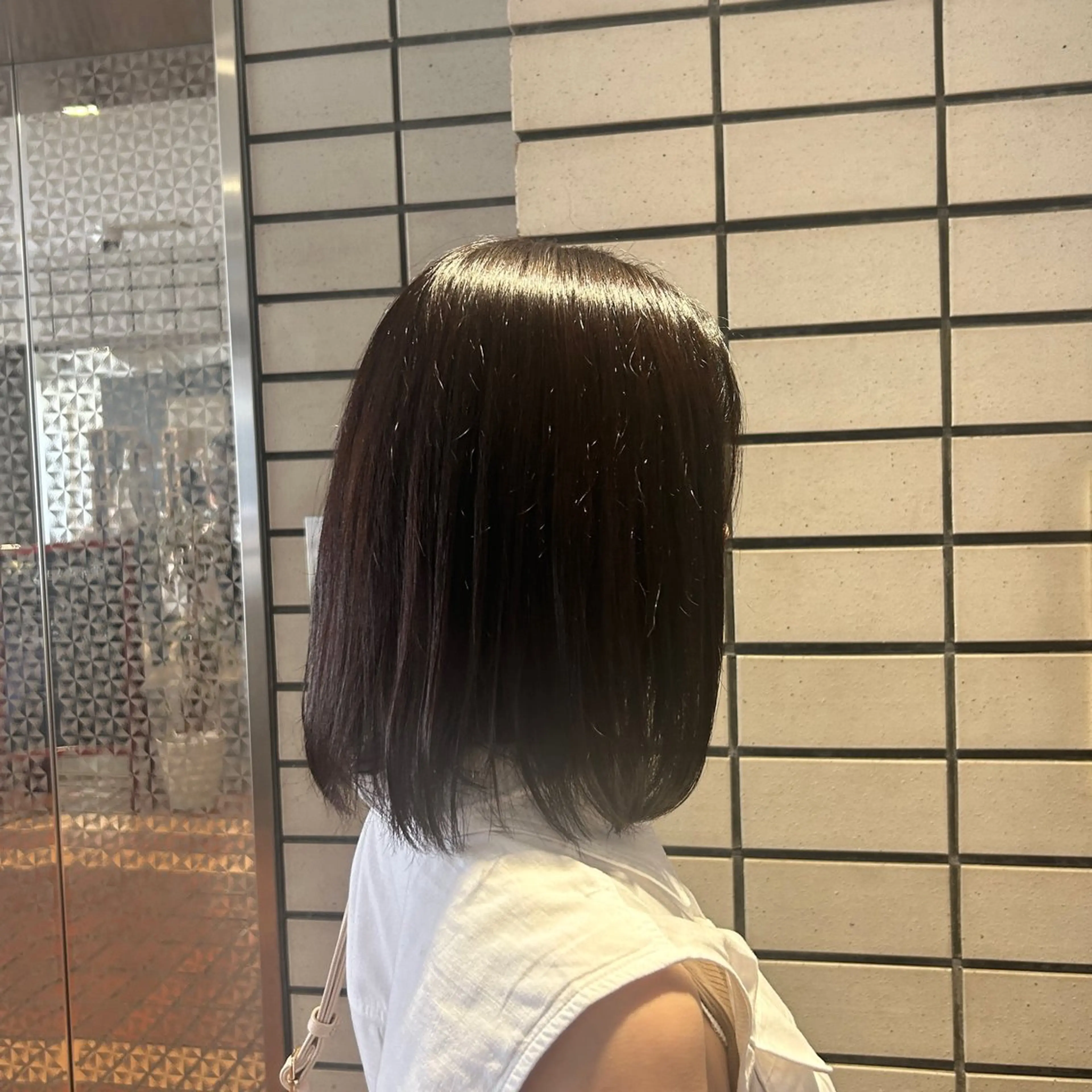 ミディアム カラー 透明感カラー SALOWIN 下北沢所属・女性のための美容師/ 下北沢/ヨシダモモカのヘアスタイル