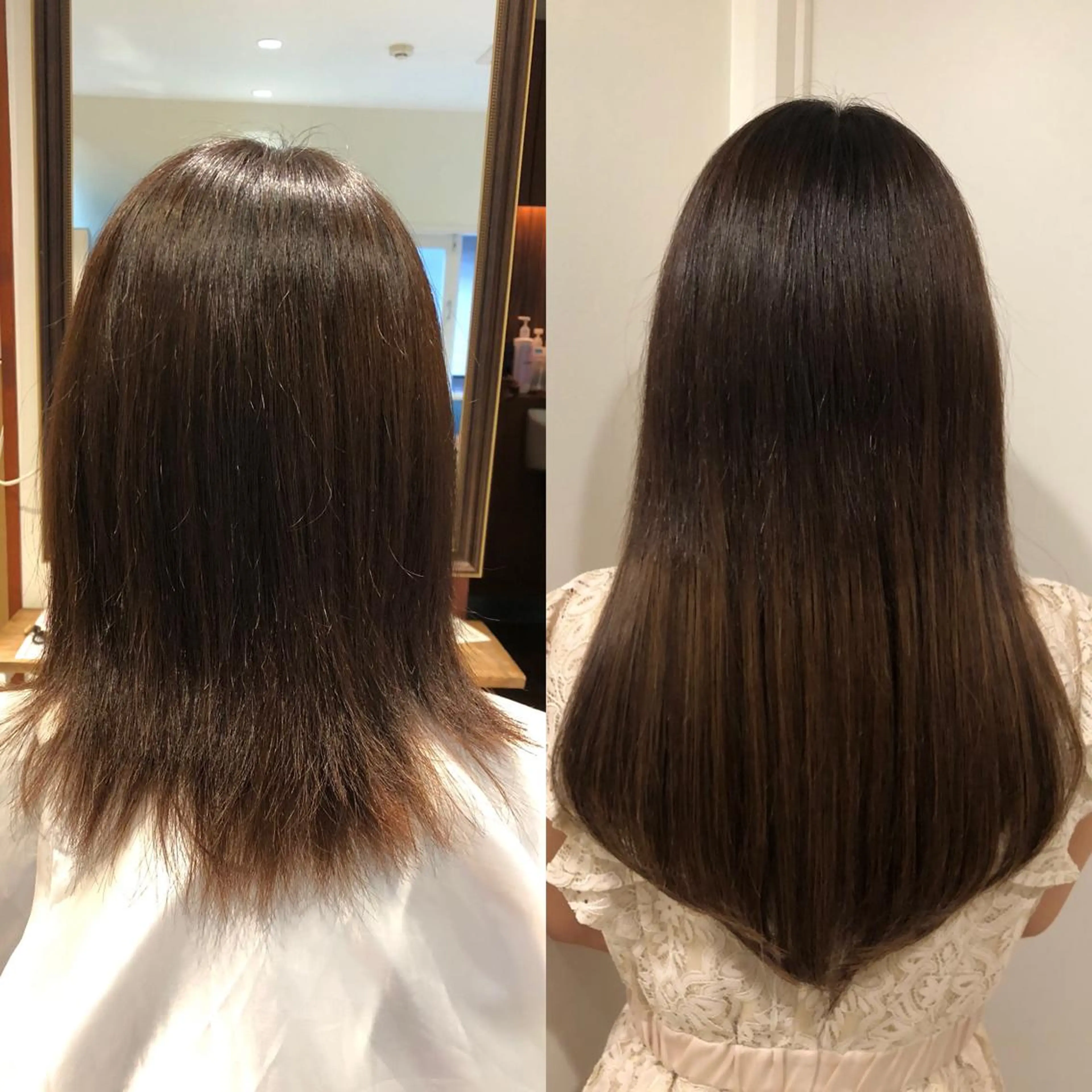 ロング カラー シールエクステ エクステ ヘアカラー エクステ 🧡艶髪ちゅるん髪 🫧🧡YUKI❄️のヘアスタイル