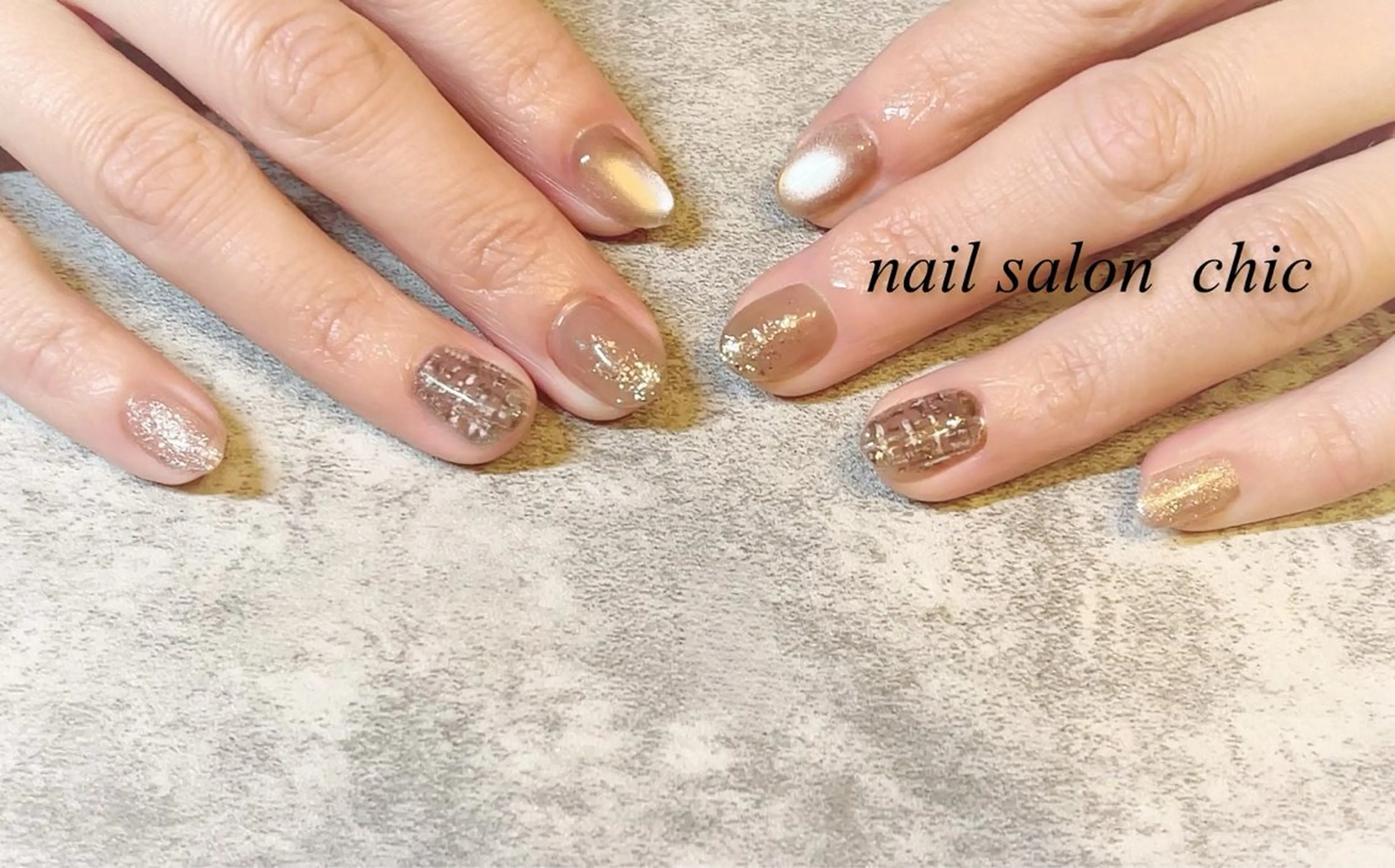 ネイル ハンドネイル nail salon chicのネイルデザイン