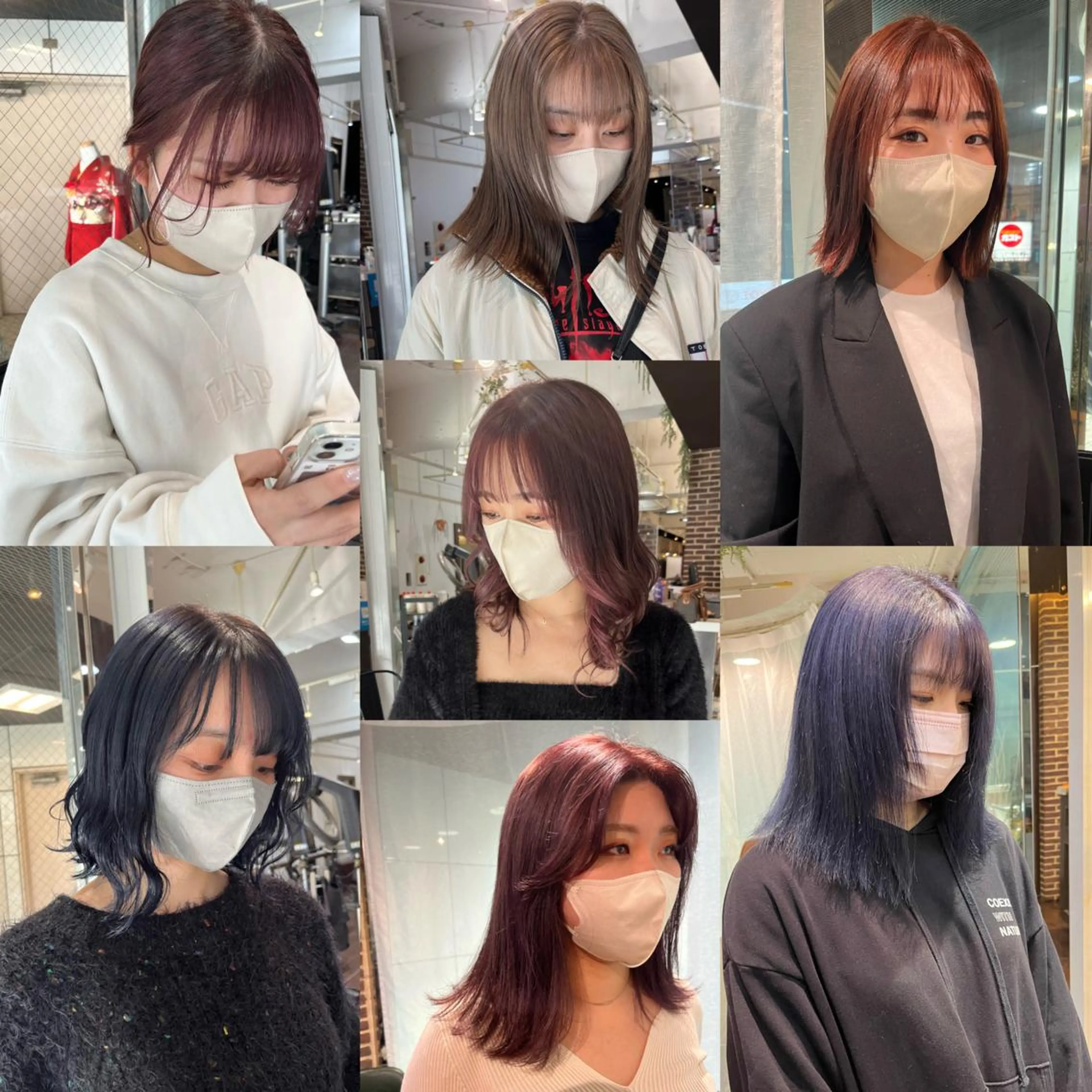 ブリーチなしワンカラー🍒の写真