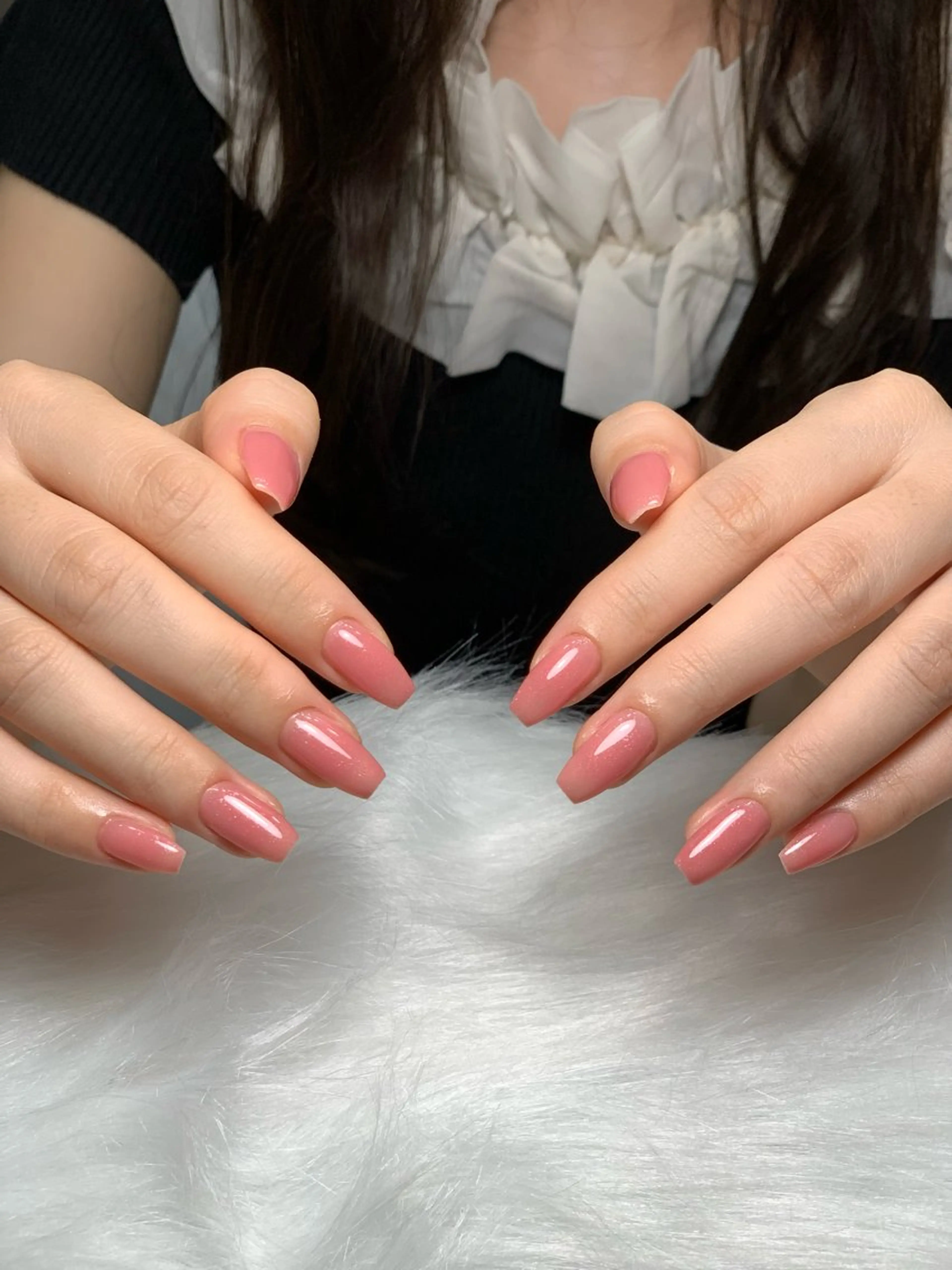 ネイル アートネイル 長さ出し ジェルネイル マグネットネイル ニュアンスネイル ハンドネイル Cloudy Chan Nailのネイルデザイン