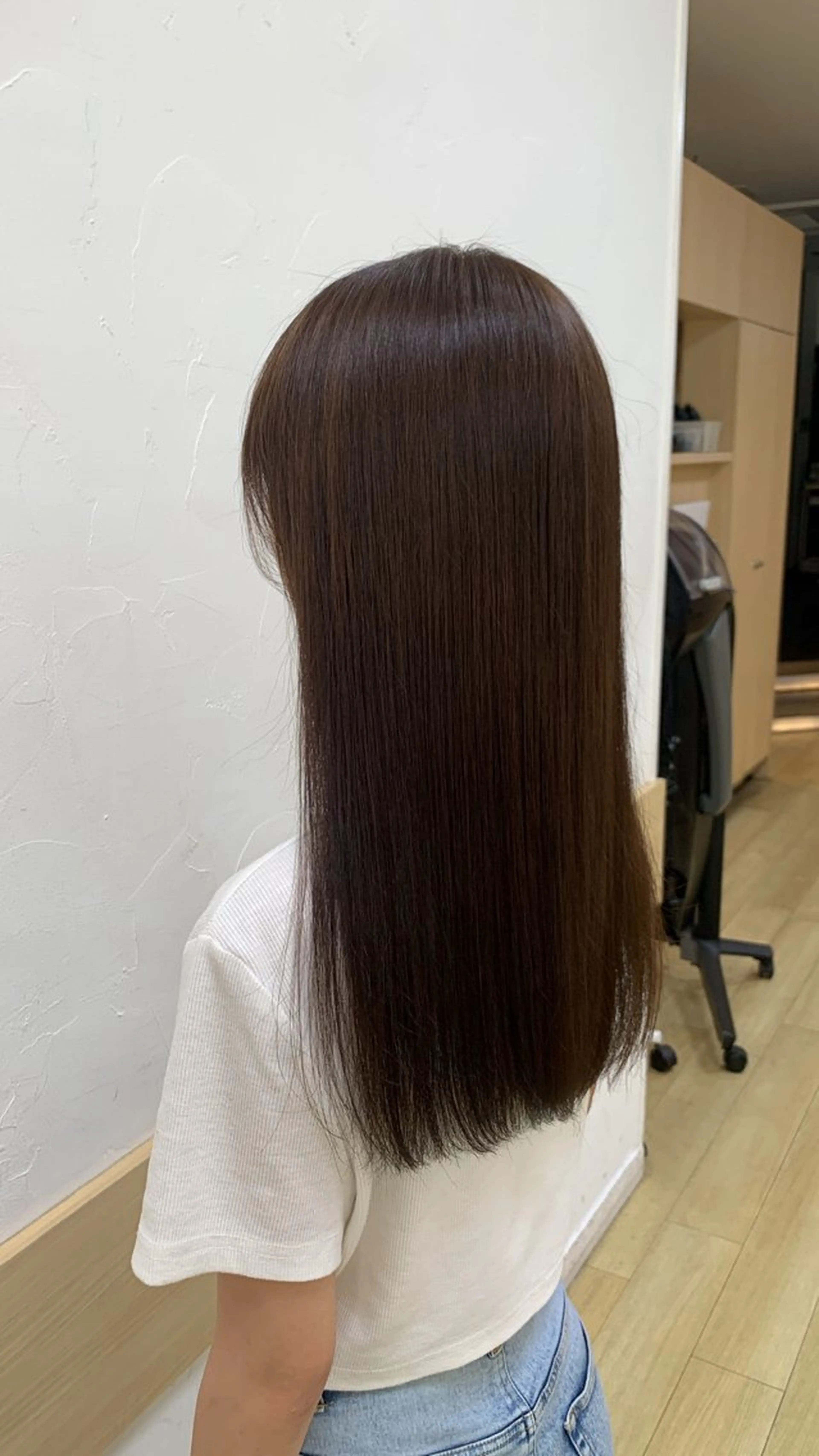 ロング 平川 忠明のヘアスタイル