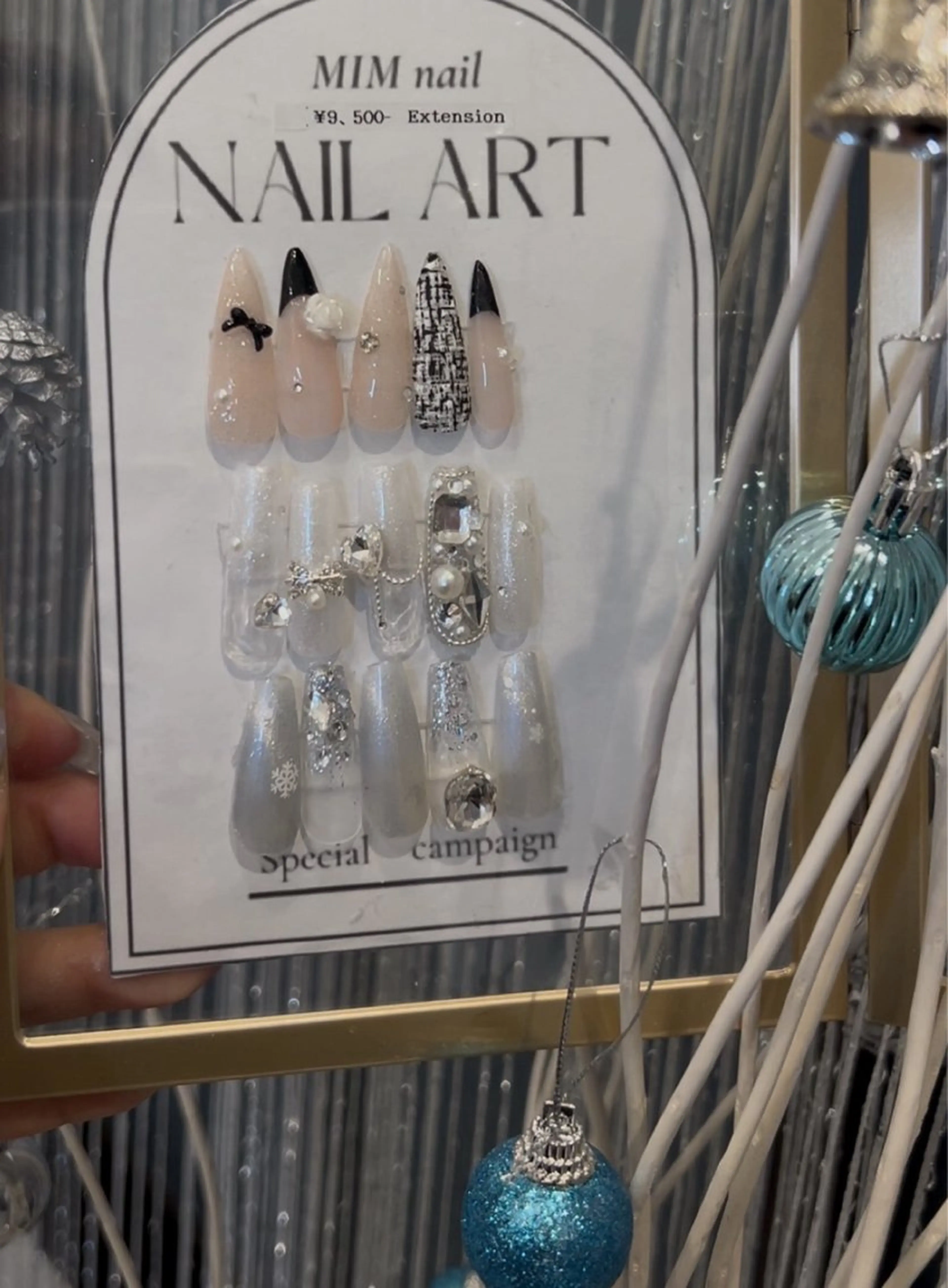 ネイル 長さ出し メンズネイル ハンドネイル マイムネイル所属・MIMnail メンズネイリストのネイルデザイン