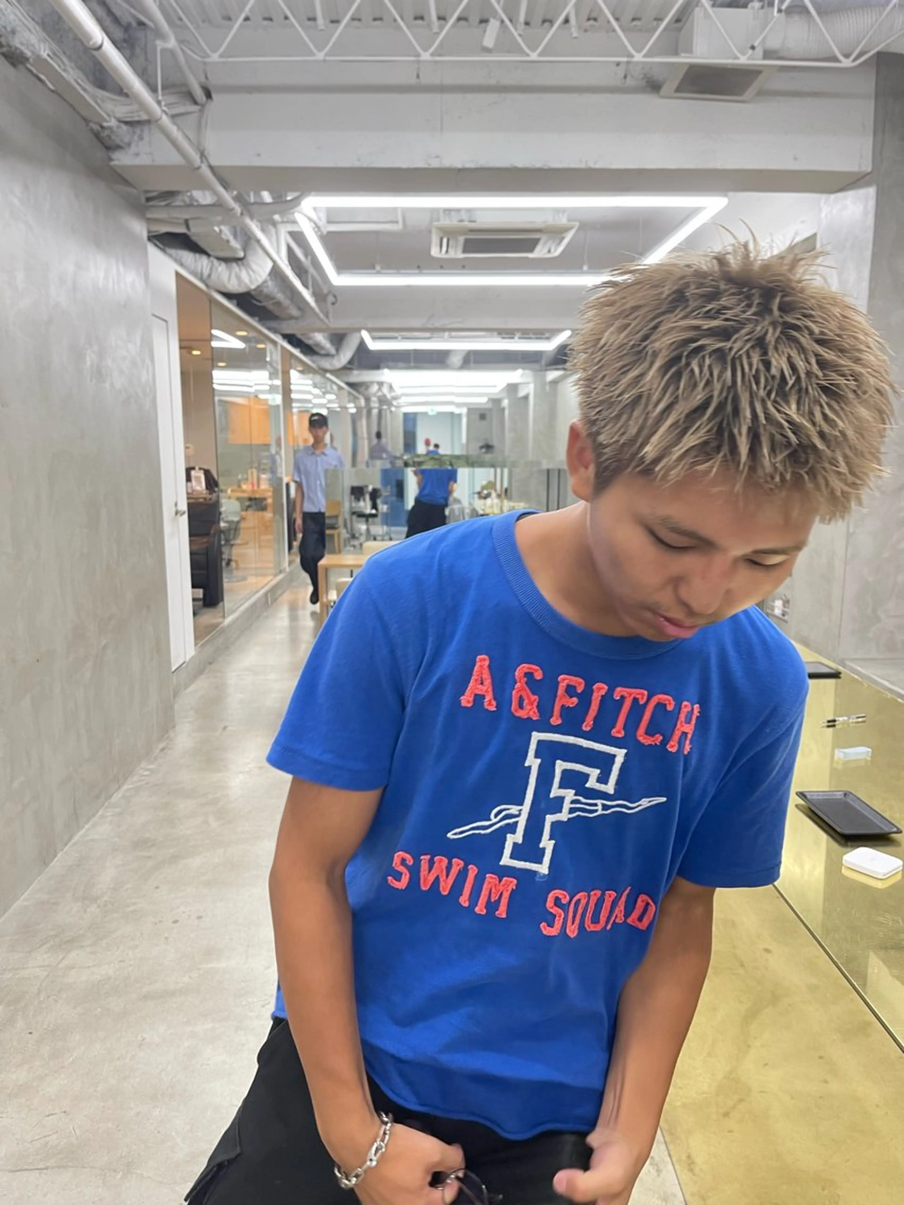 メンズ メンズカット パーマ[佐橋]のヘアスタイル