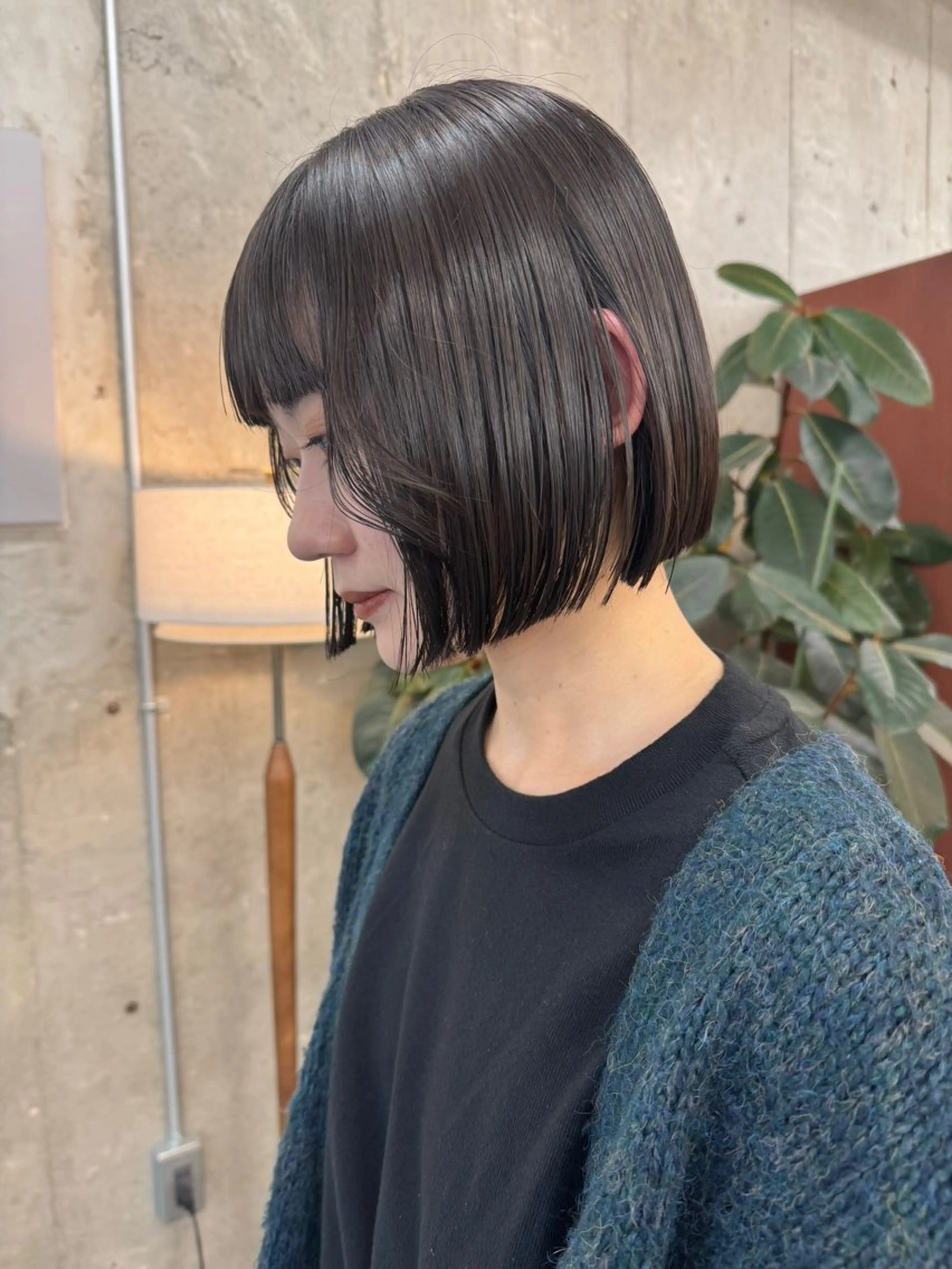 ショート カラー カット ヘアカラー トリートメント MIKU★デザイン/ 透明感カラー/ボブのヘアスタイル