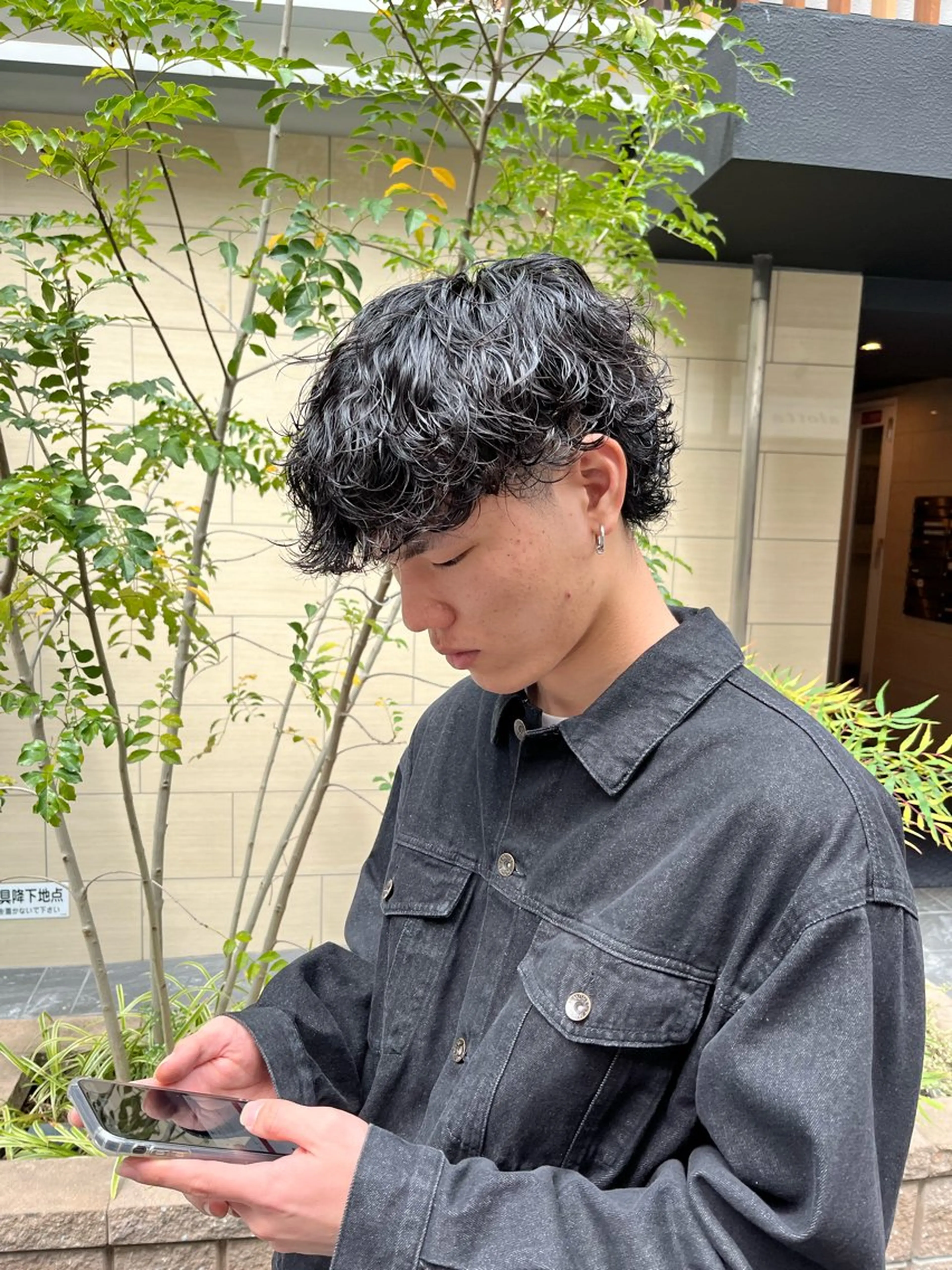 パーマ メンズパーマ梅田 ・川副史晶のヘアスタイル