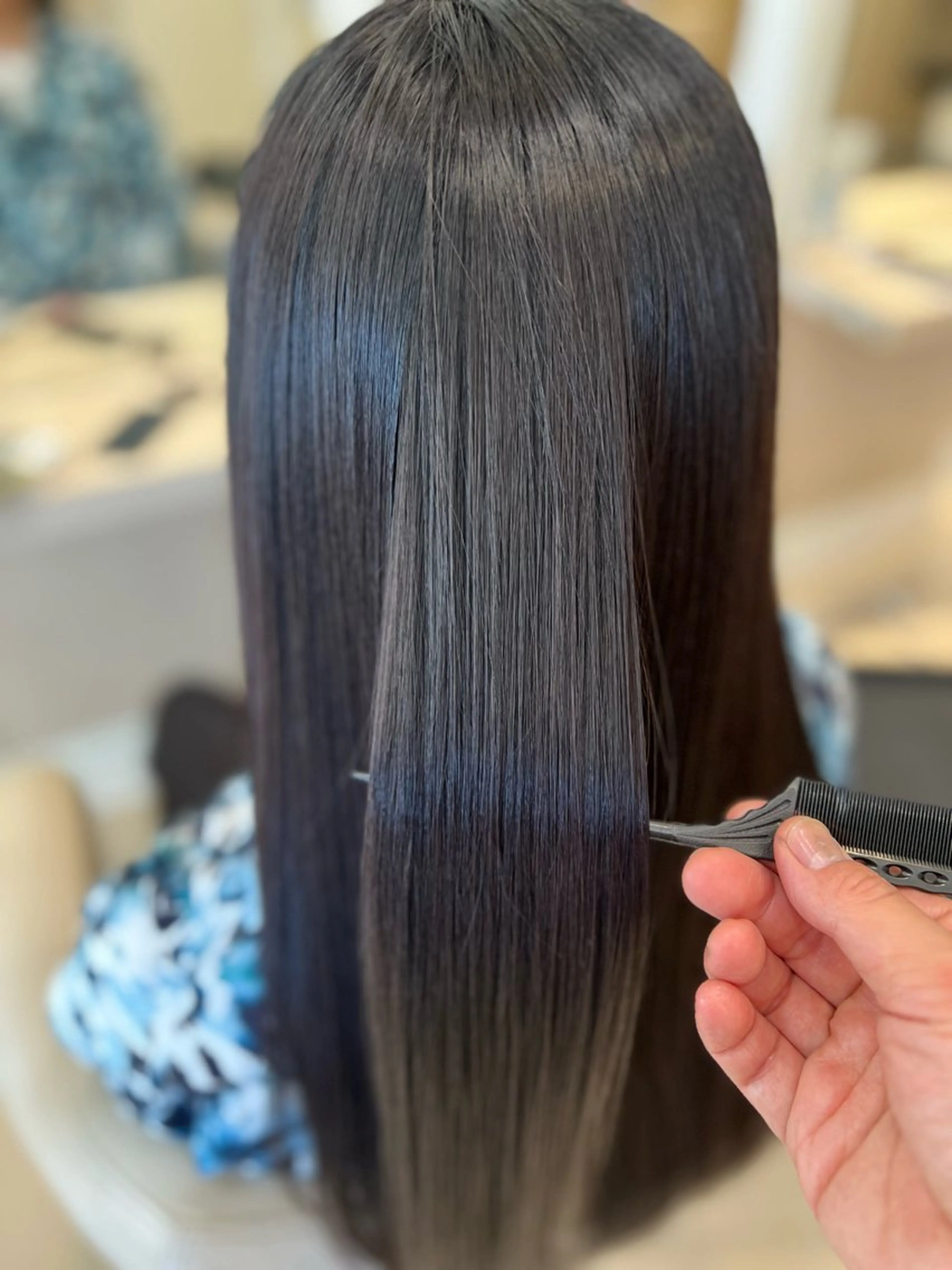 ロング カット トリートメント 金子 直樹のヘアスタイル