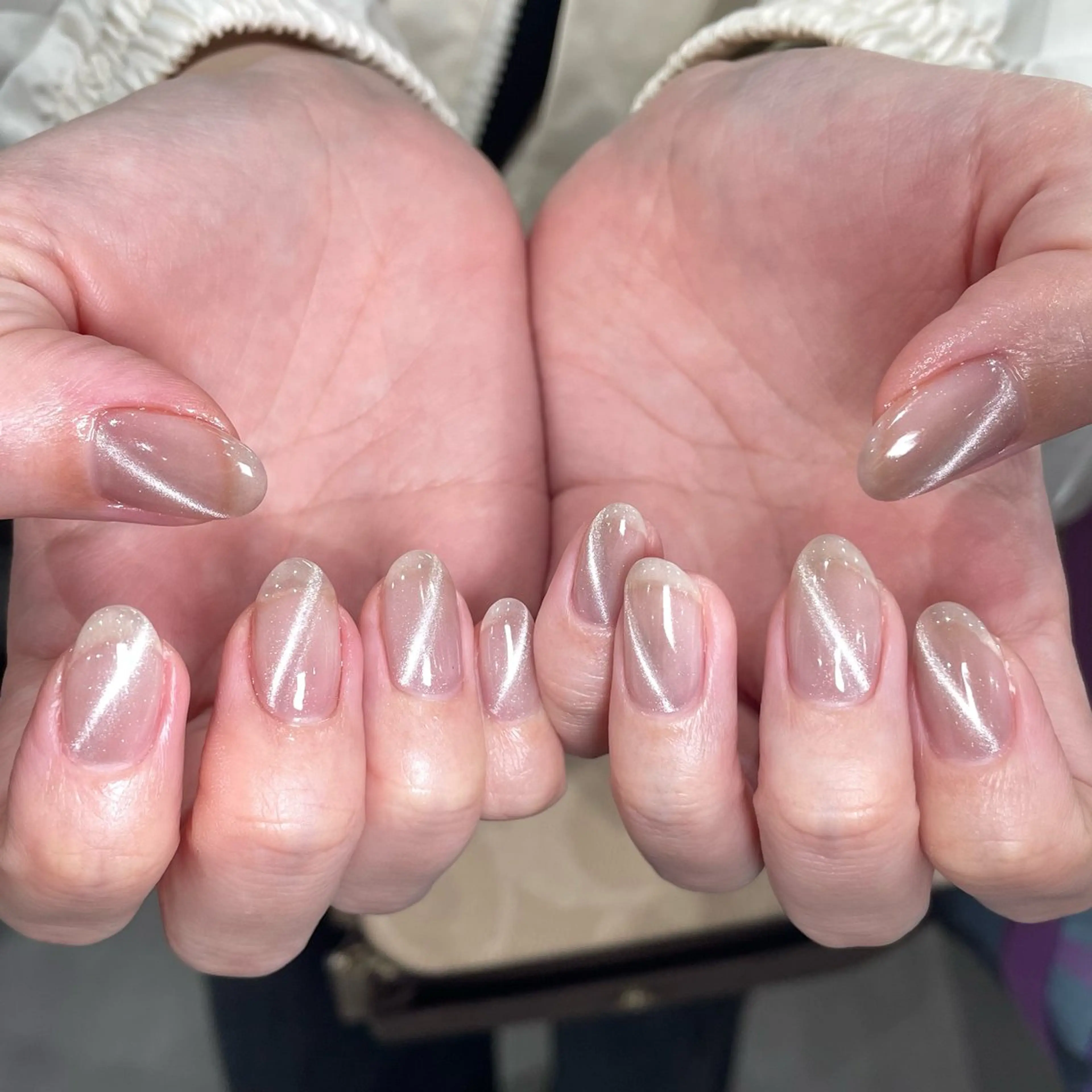 当日予約OK🎶ハンド　マグネットネイル✨オフなしの写真