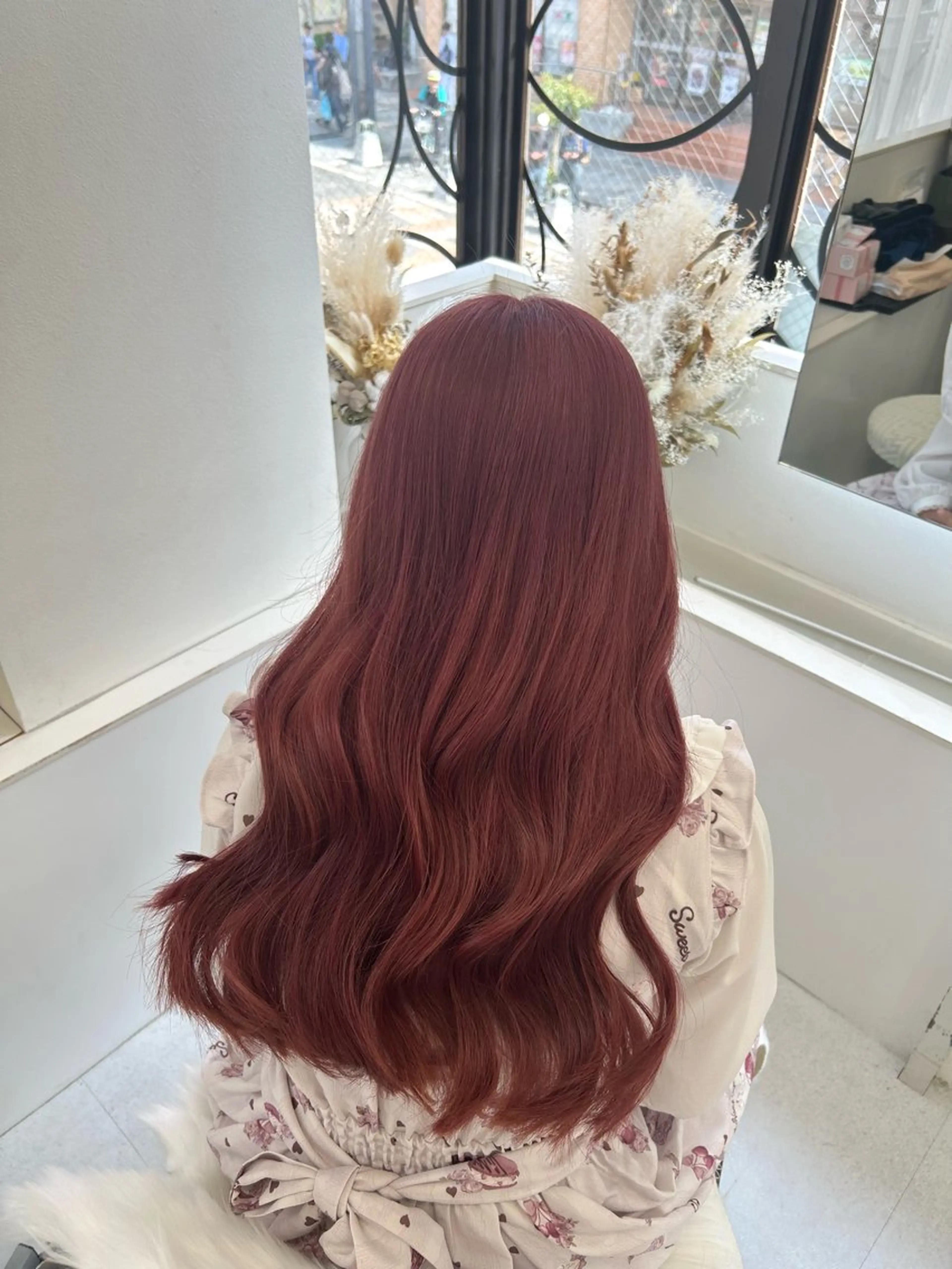 ロング カラー ヘアカラー ♡透明感/艶カラー /haruka♡のヘアスタイル