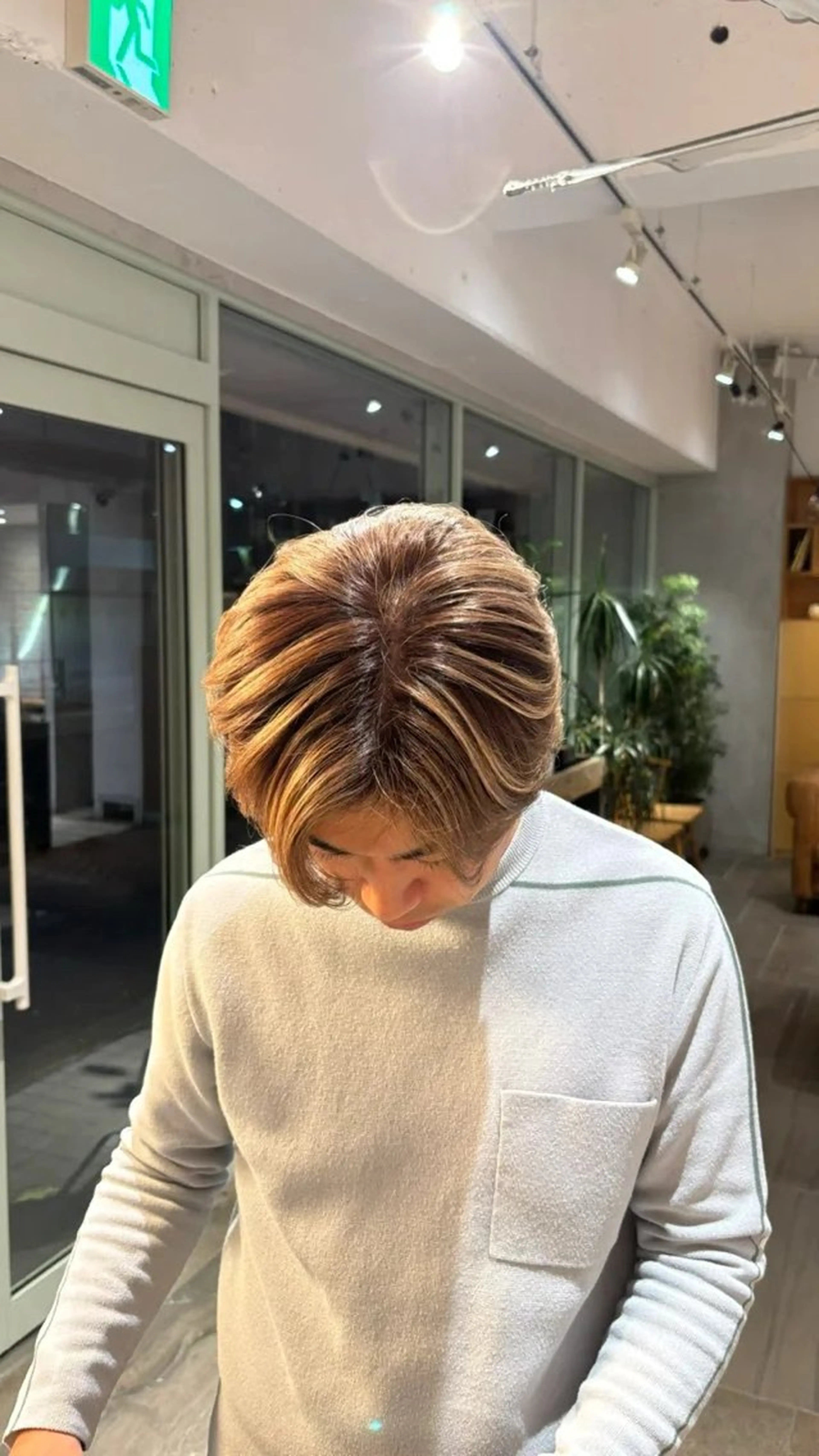 ショート カラー メンズ ヘアカラー EARTH三鷹 KOKOROのヘアスタイル