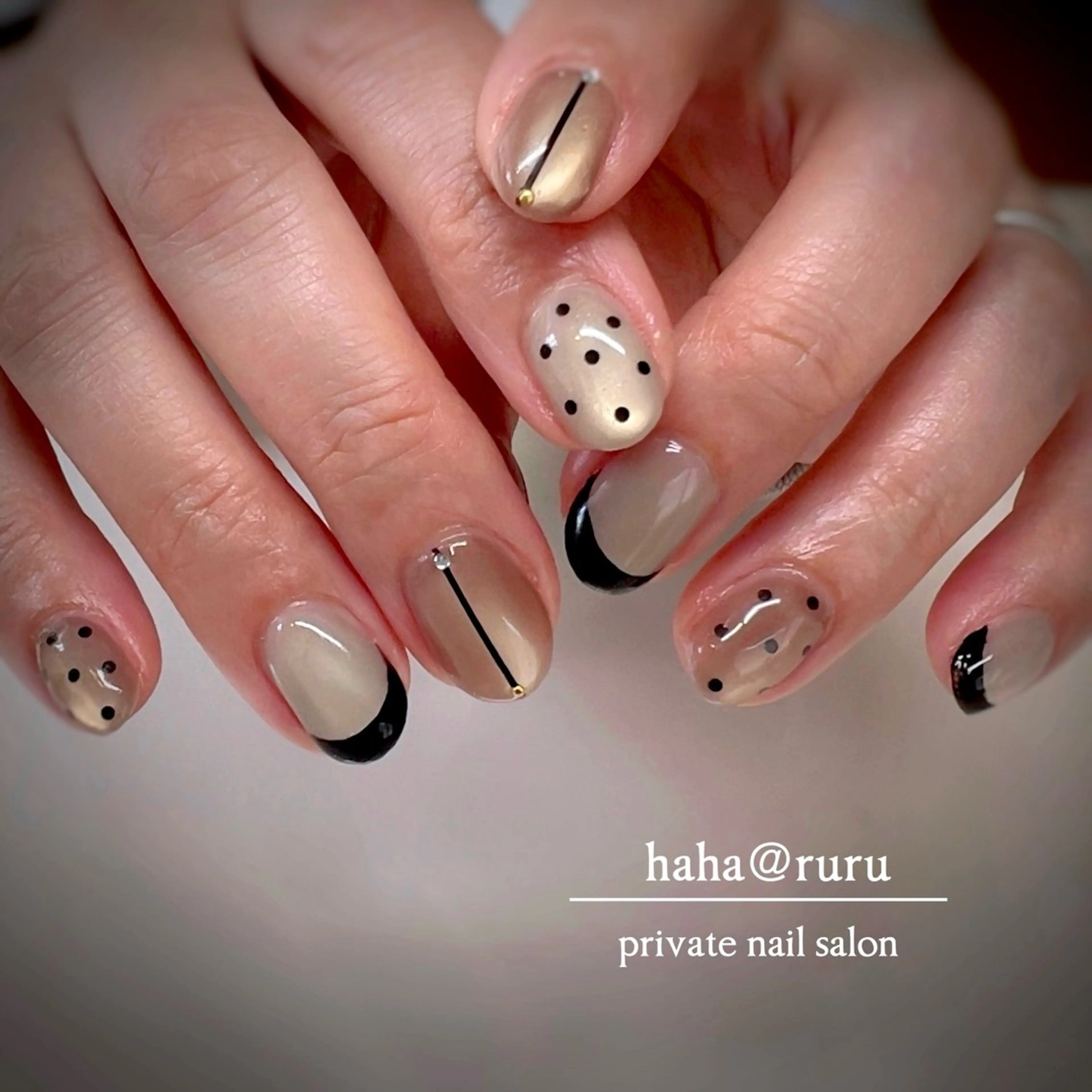 ネイル haha@ ruruのネイルデザイン