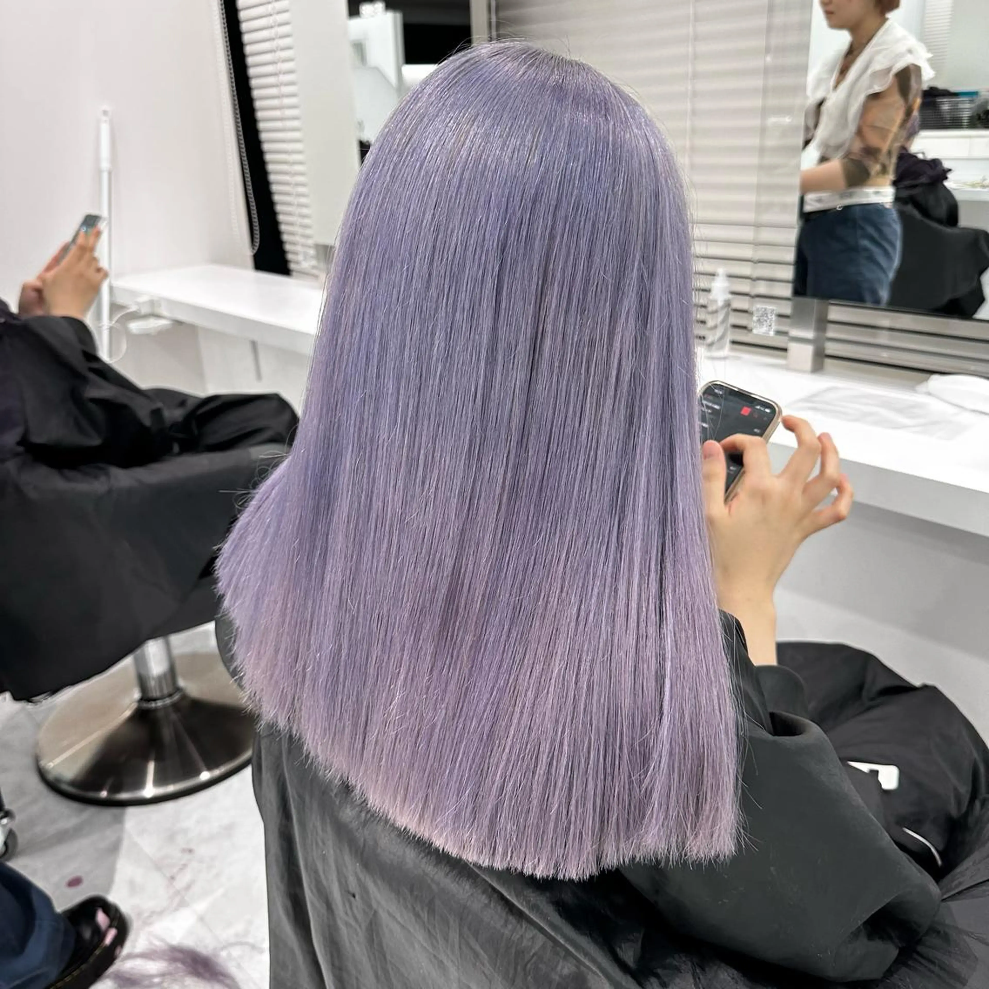 ロング カラー カット ヘアカラー トリートメント ヘッドスパ ヘアセット ♡上品韓国髪♡ブラ ウン/SAYATOのヘアスタイル