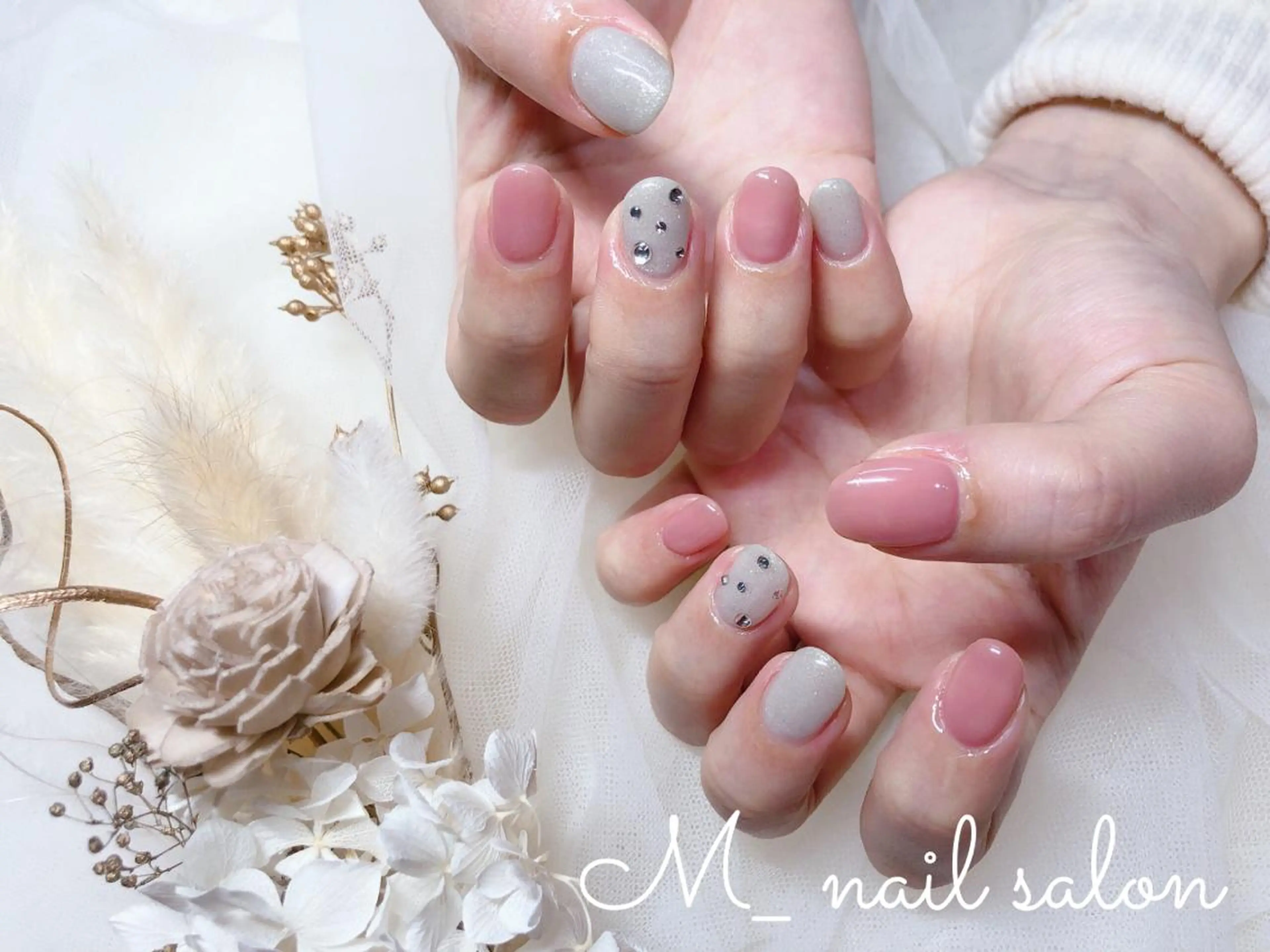 ネイル ジェルネイル ワンカラーネイル パラジェル シンプルネイル M_nail salon所属・M_ nail salonのネイルデザイン