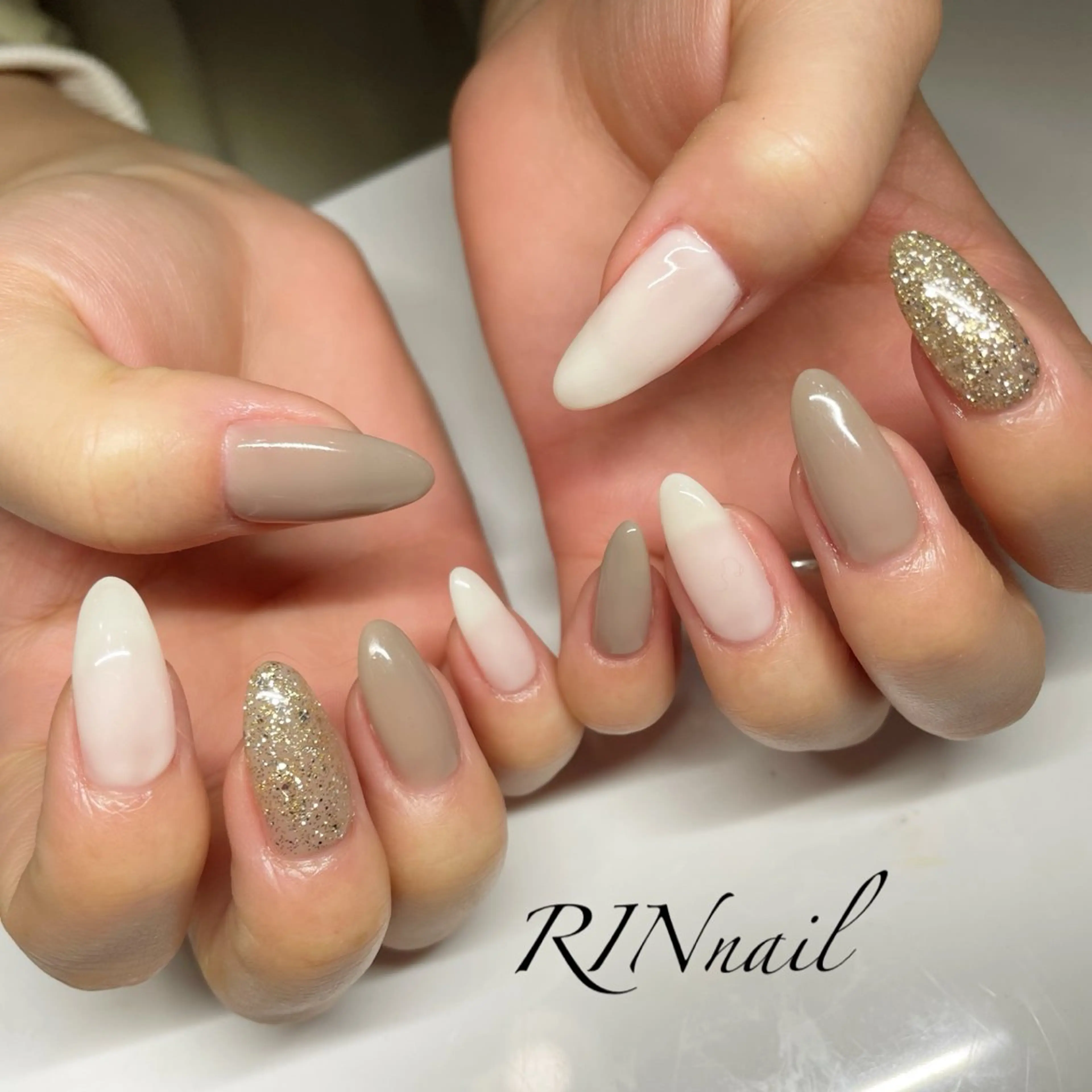 ネイル ハンドネイル ハンドケア RIN HOMEnailのネイルデザイン