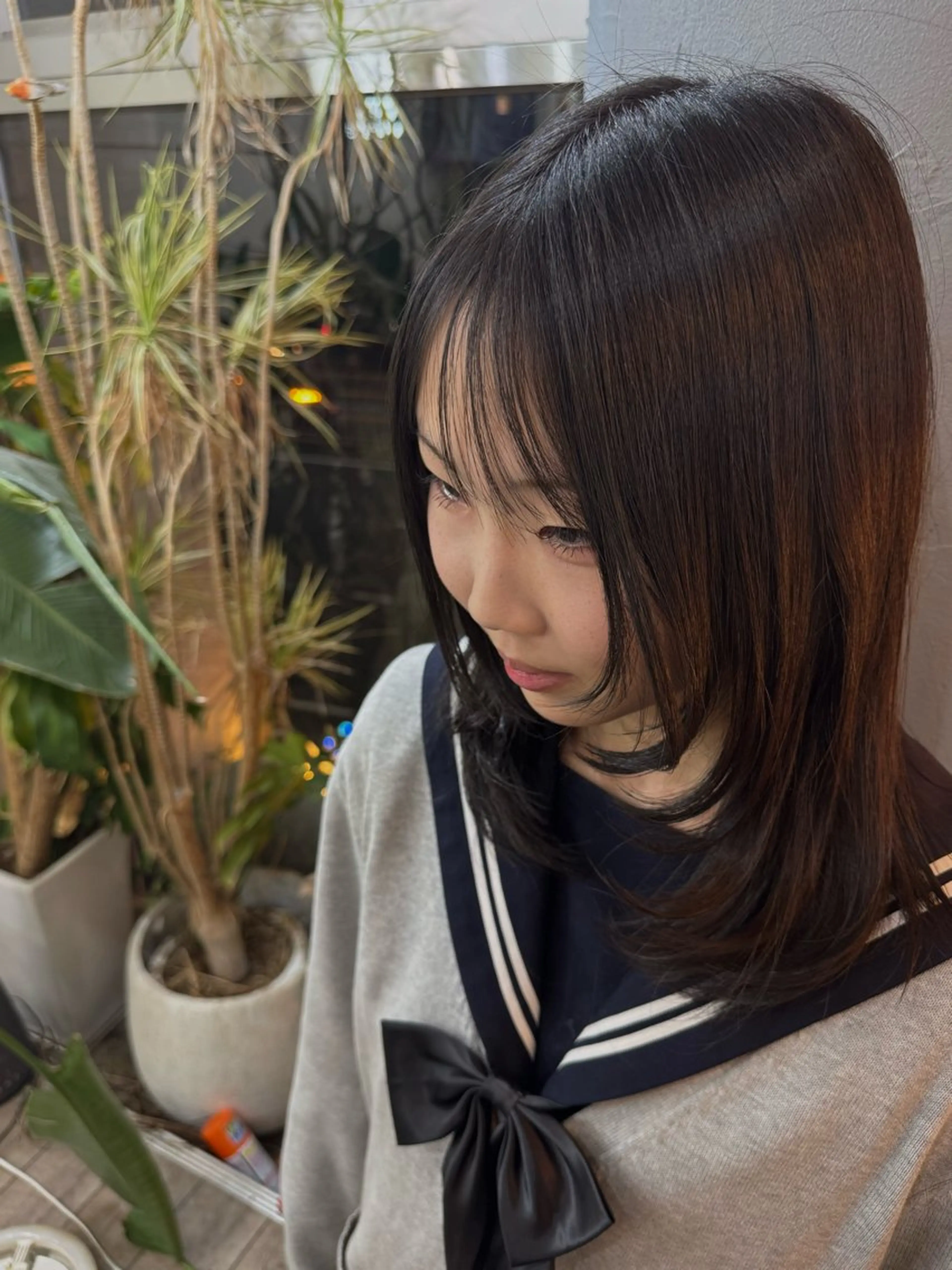 ロング カラー ヘアアレンジ 若尾 貴斗のヘアスタイル