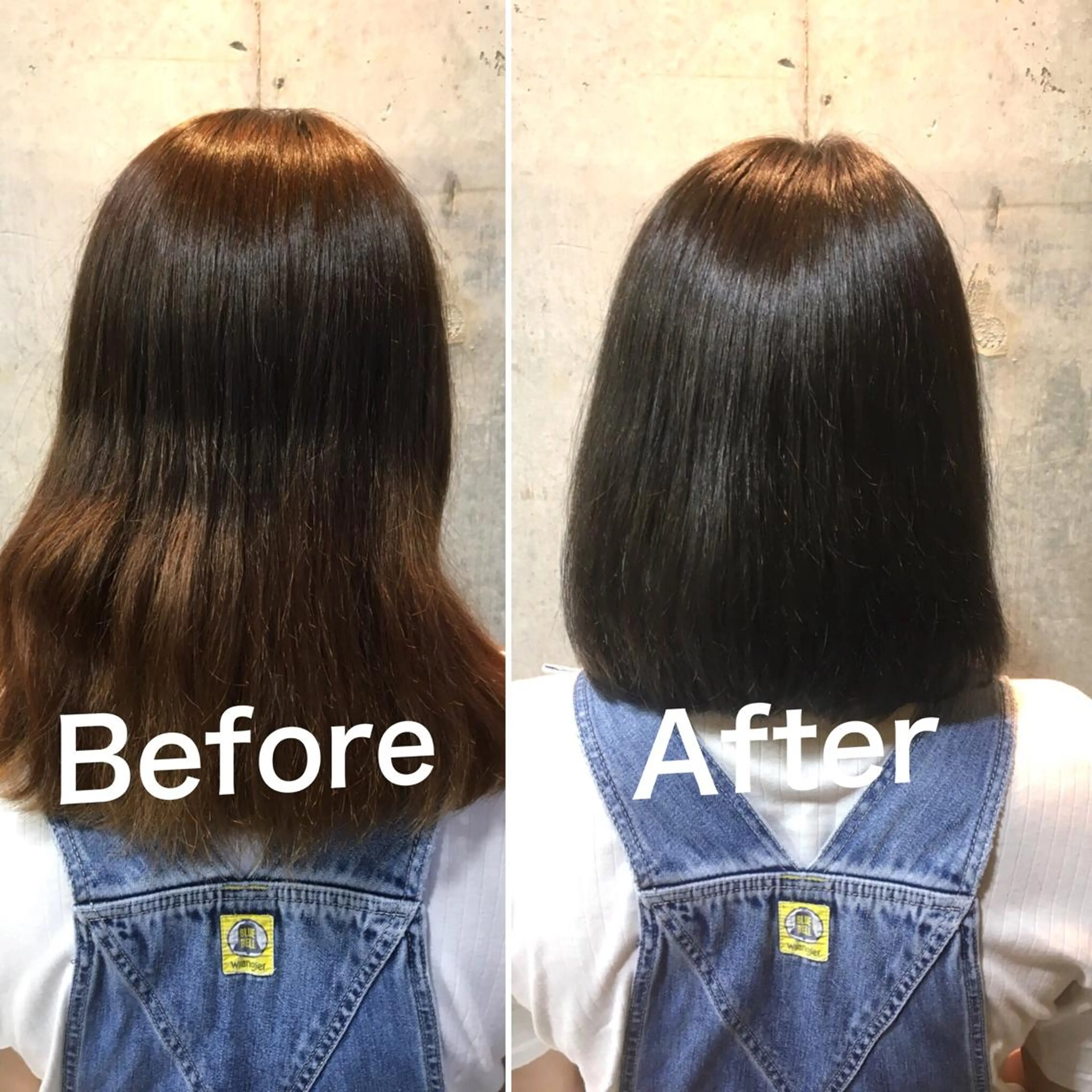 カラー アディクシーカラー ブリーチ オレンジ カット トリートメント 佐瀬竜矢PRIMAL /portのヘアスタイル