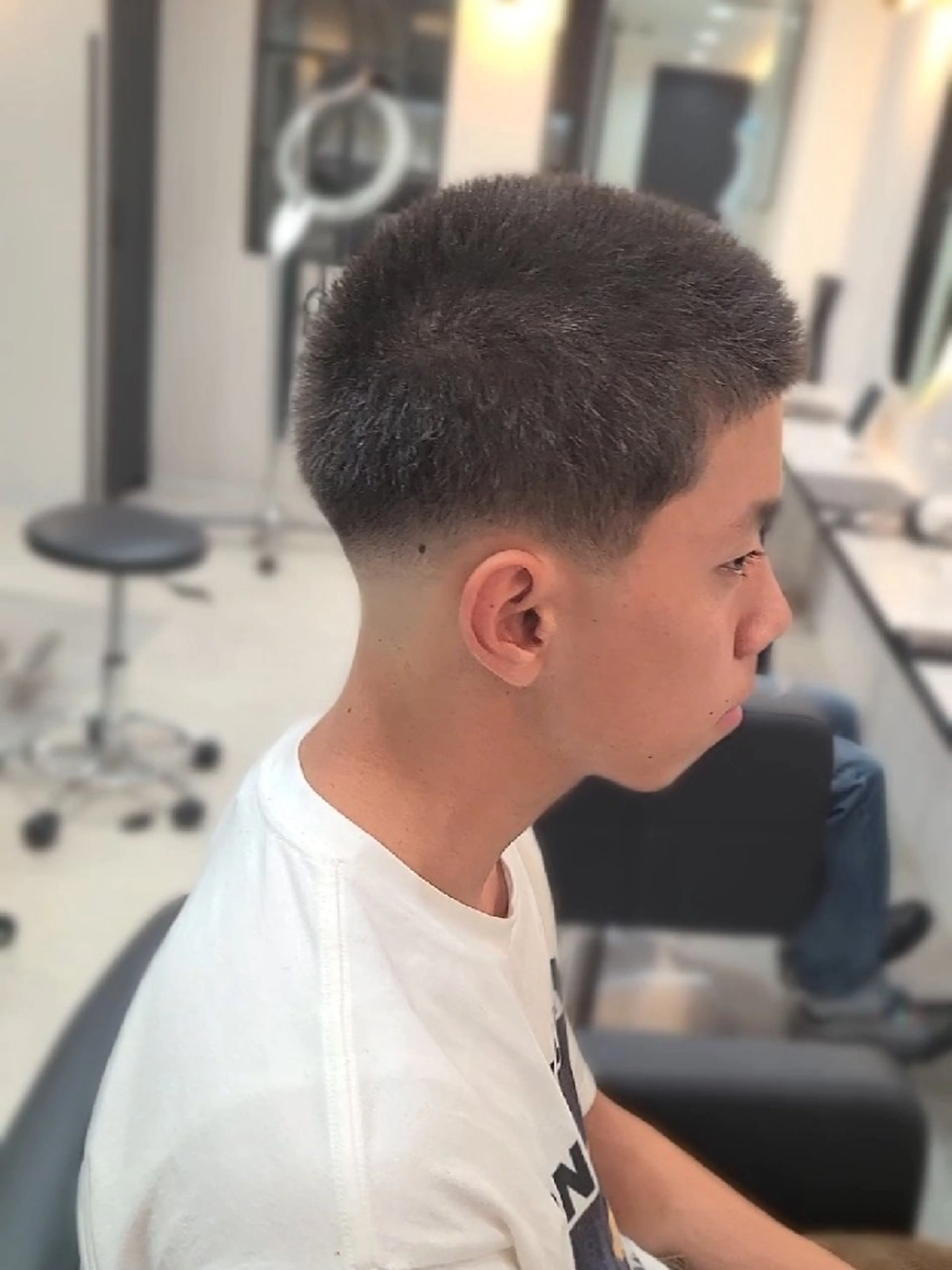 メンズ ショート フェードカット カット ヘアセット LEN名古屋/パーマ 海外ヘア/メンズ特化のヘアスタイル