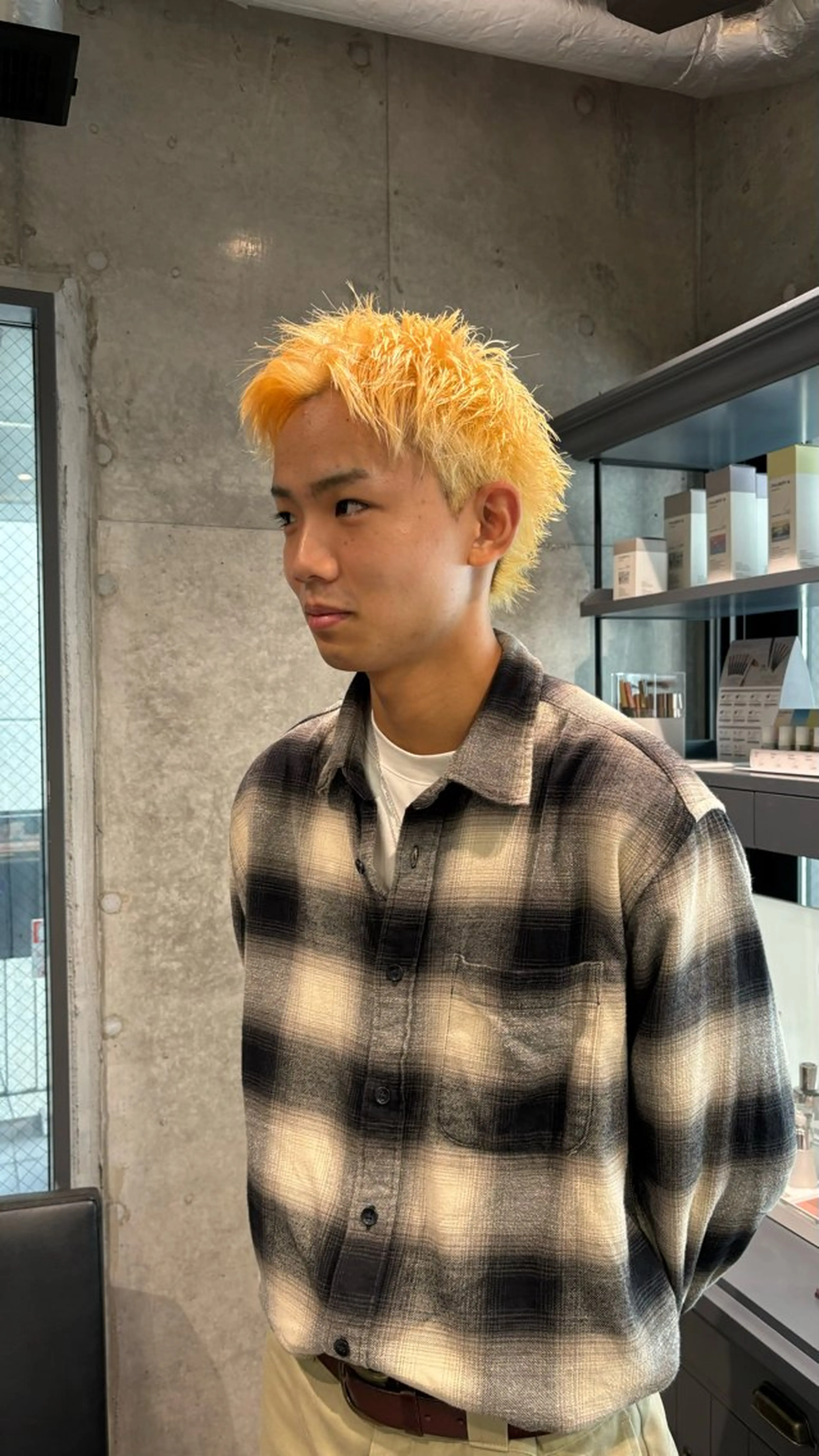 メンズ PANOLA下北沢 中川夢菜のヘアスタイル