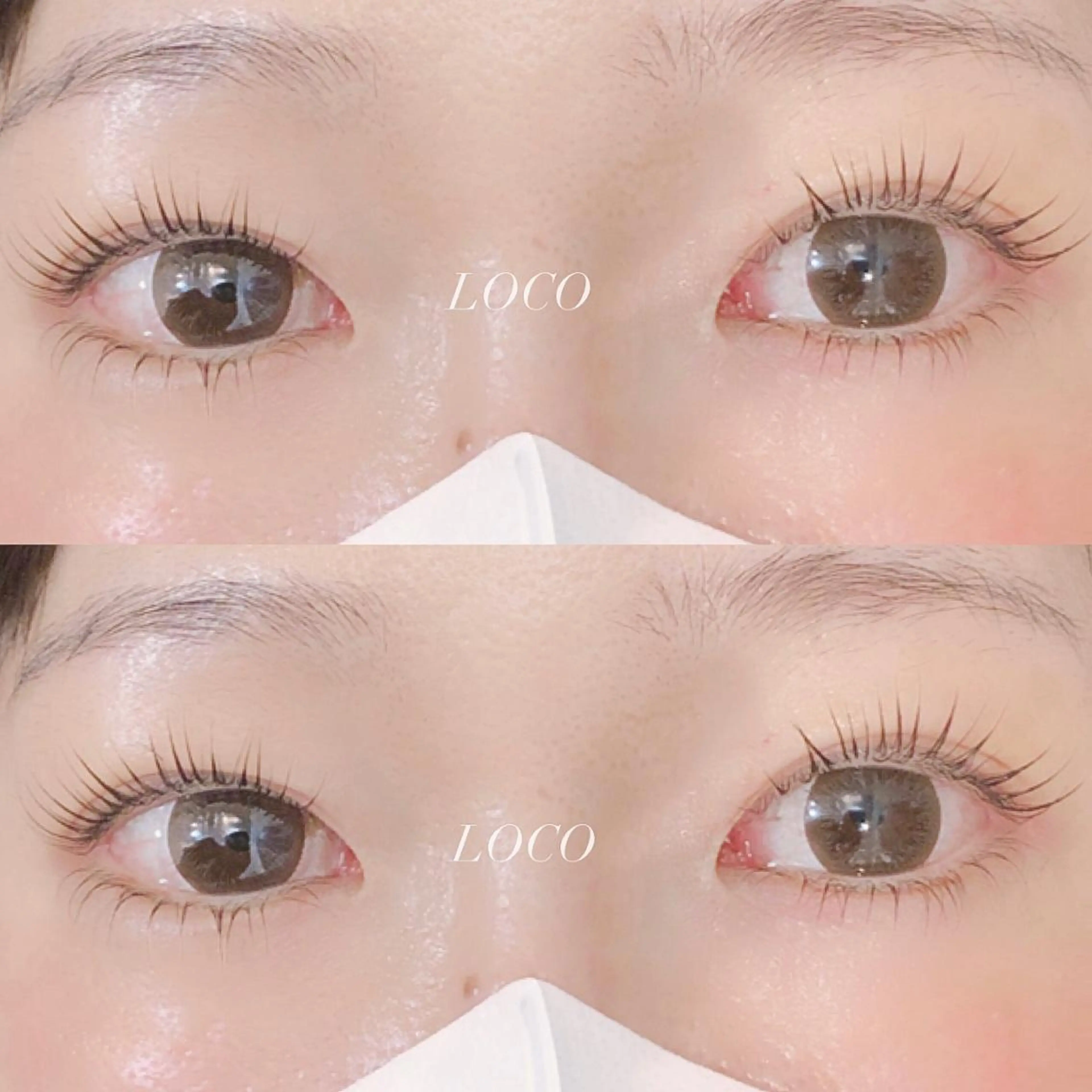 マツエク・マツパ パリジェンヌラッシュリフト マツパ 𝕋𝕆ℙアイリスト sanaeのマツエク・マツパデザイン