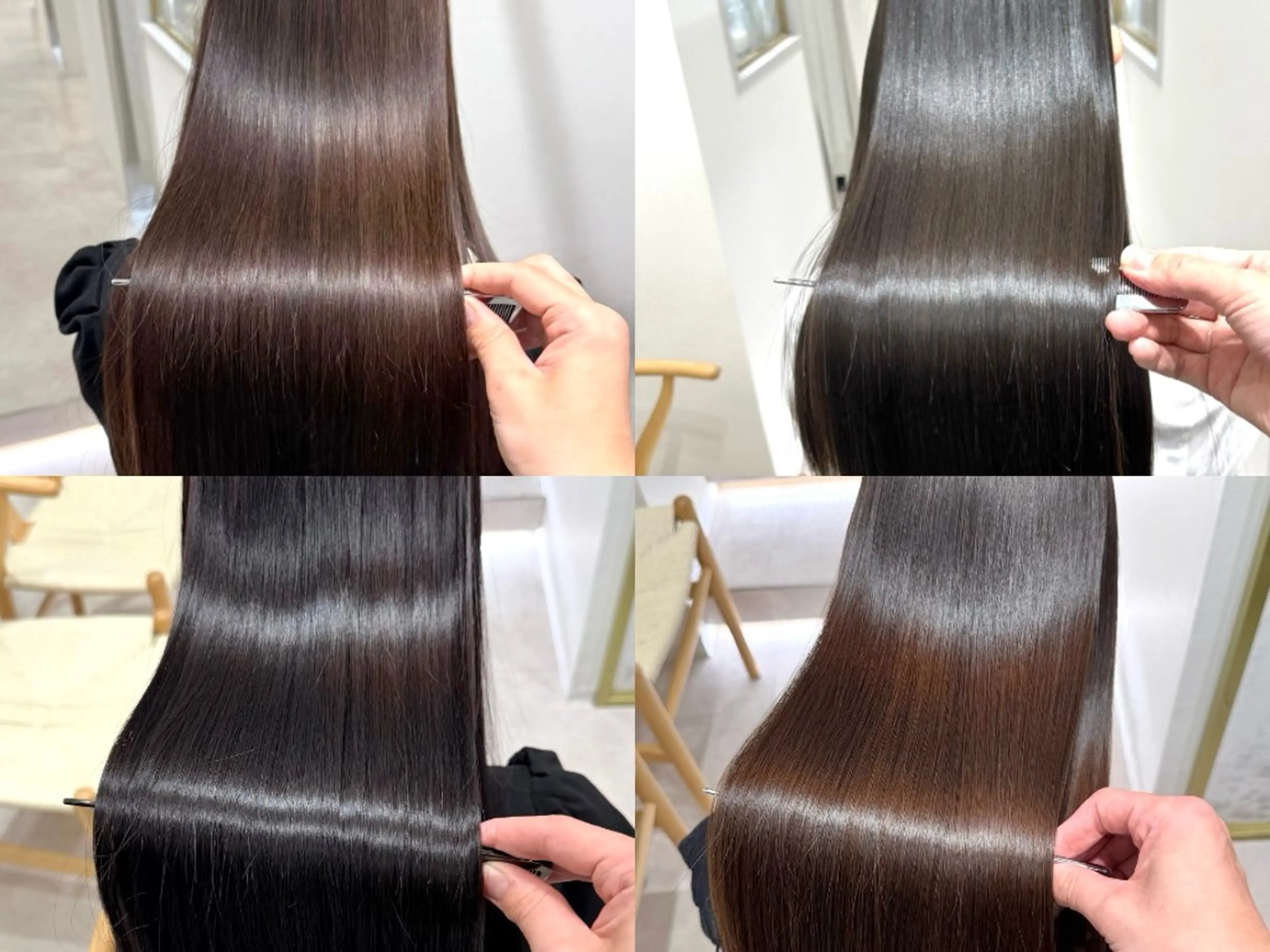 セミロング カラー 緑区/艶髪 🦋柿下のヘアスタイル