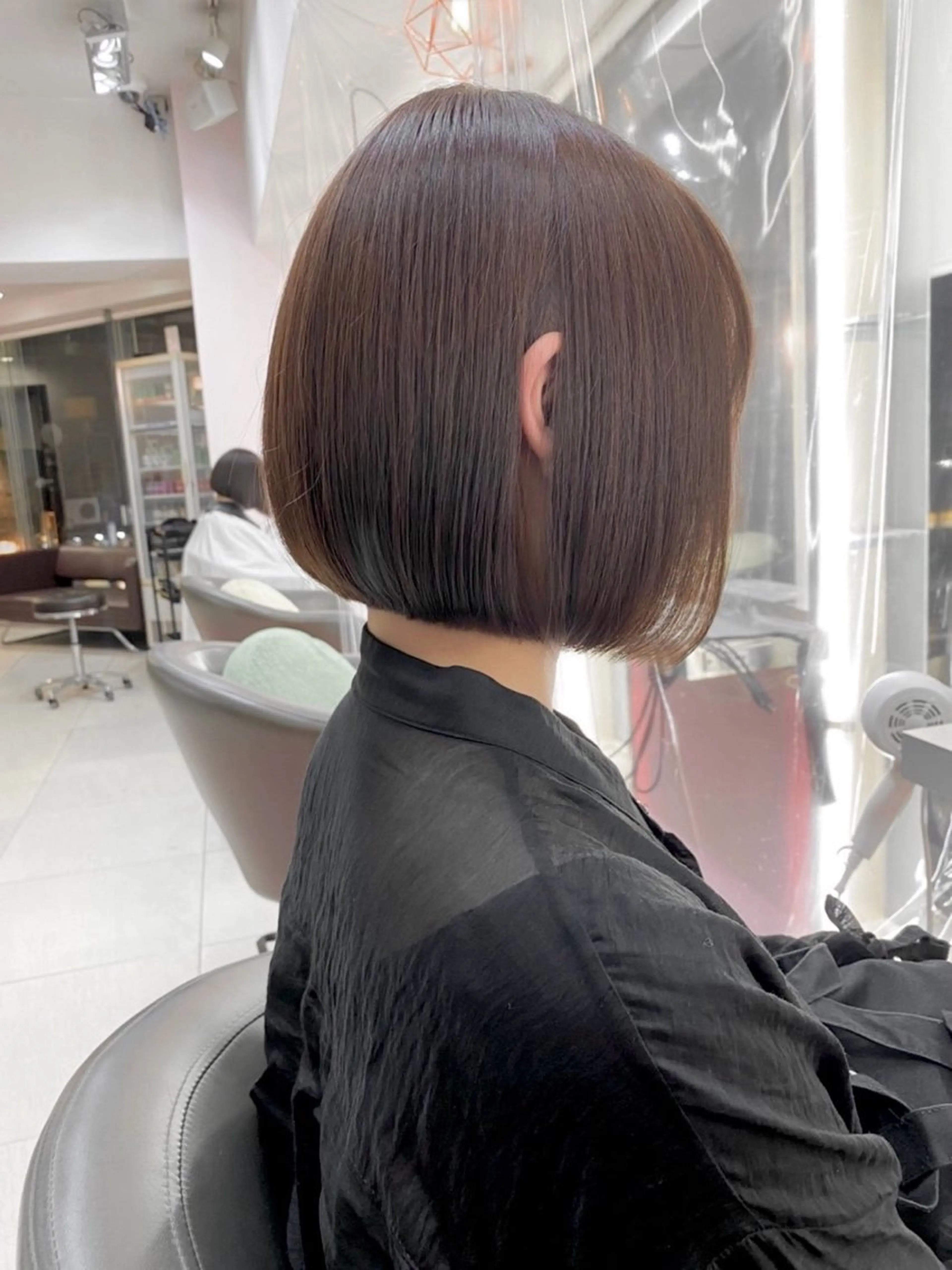 ショート モテ髪‎🫧赤み消し カラー表参道きょうこのヘアスタイル