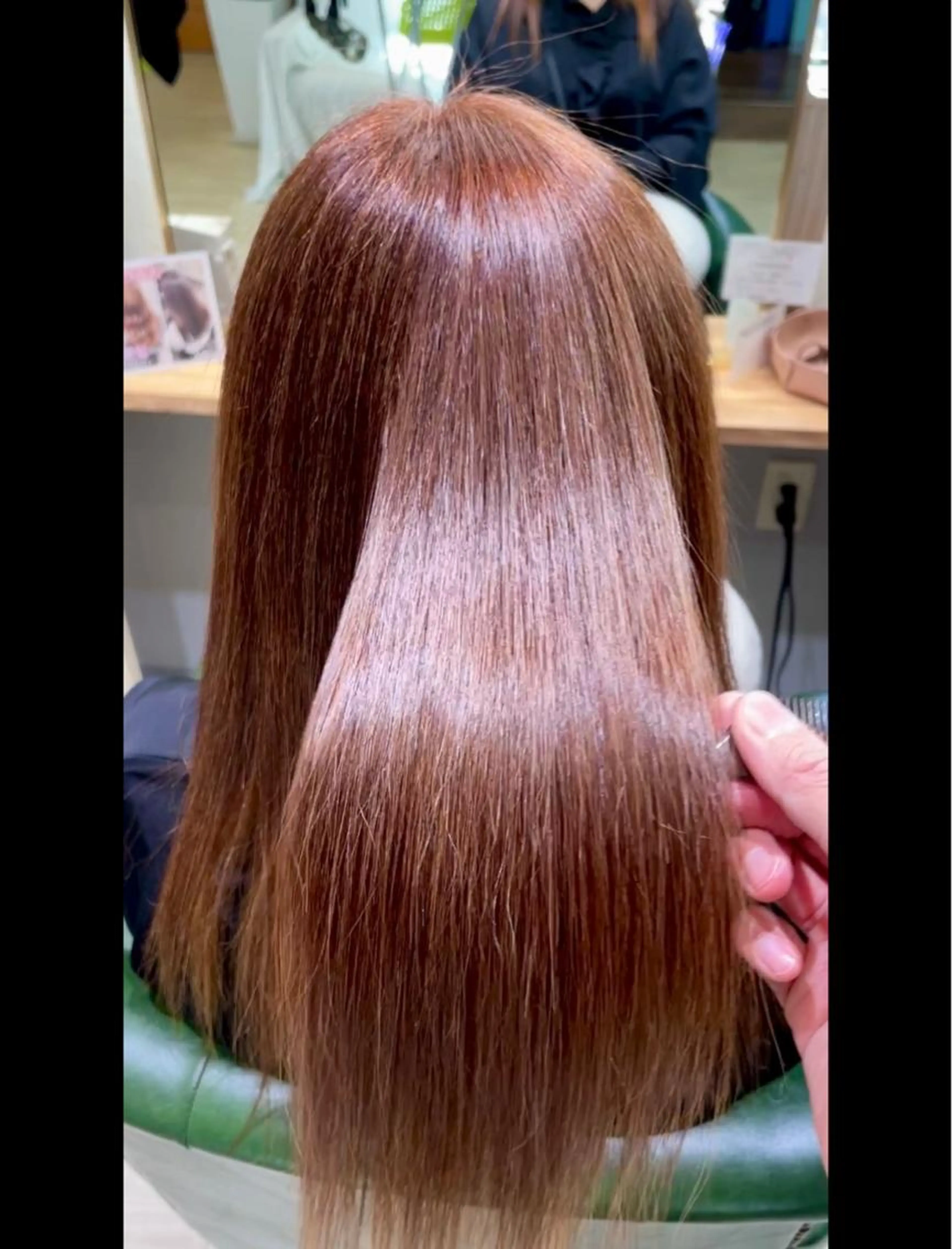 カット✂＋💎髪質改善矯正🪞＋oggi ottoトリートメント🫧の写真