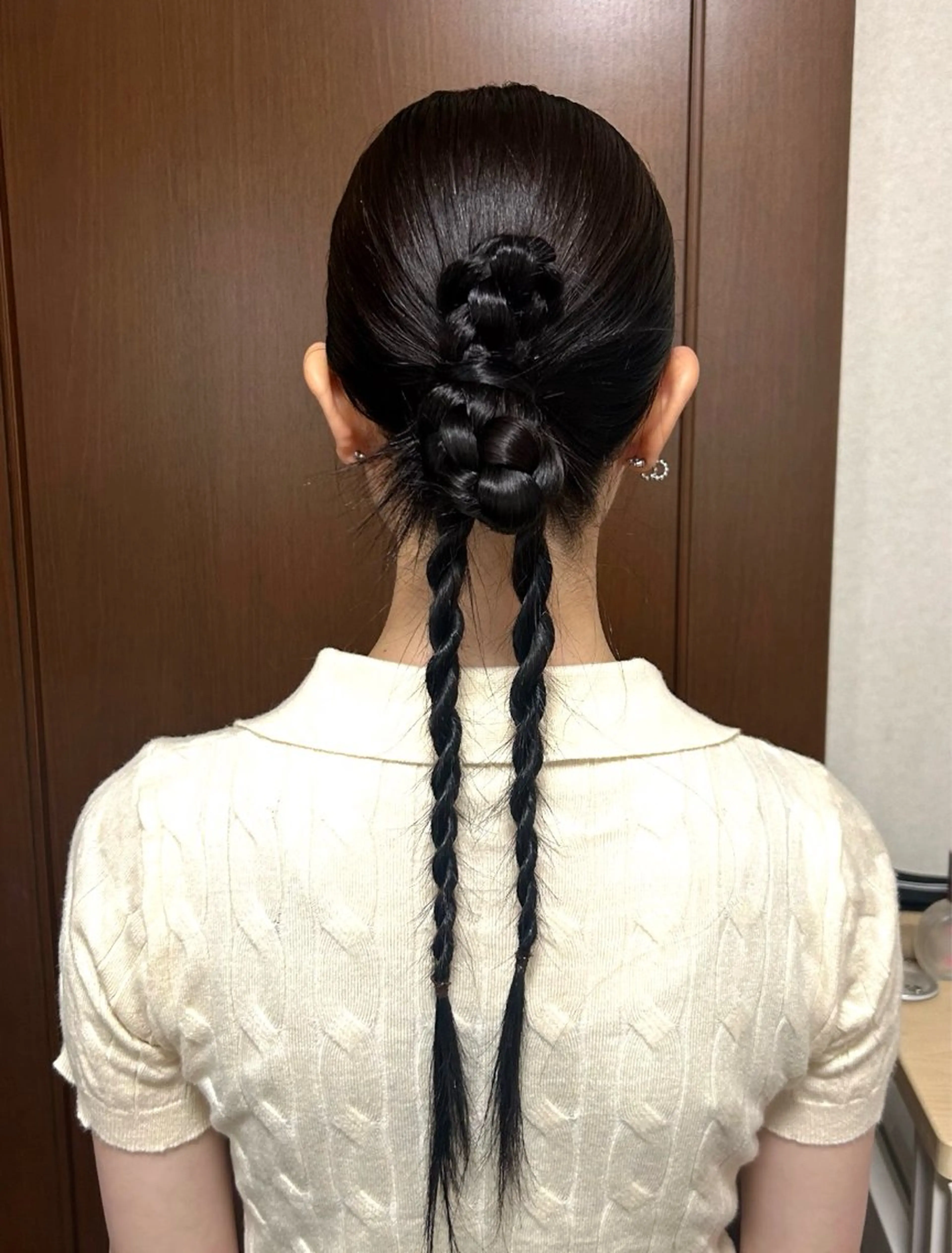 ヘアアレンジ ルプラボウ せとくち ななのヘアスタイル