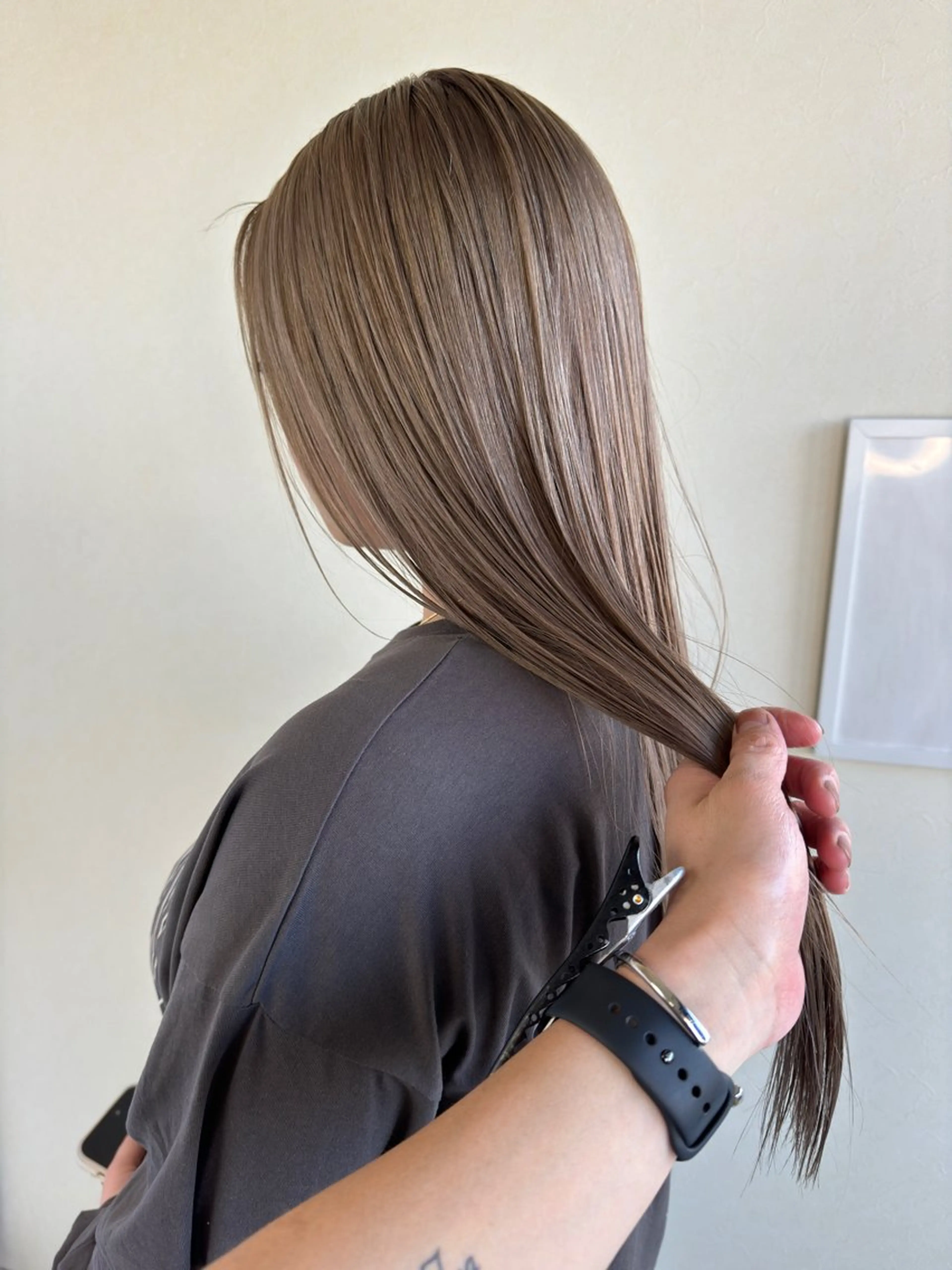 カット+ブリーチオンカラー+トリートメントの写真