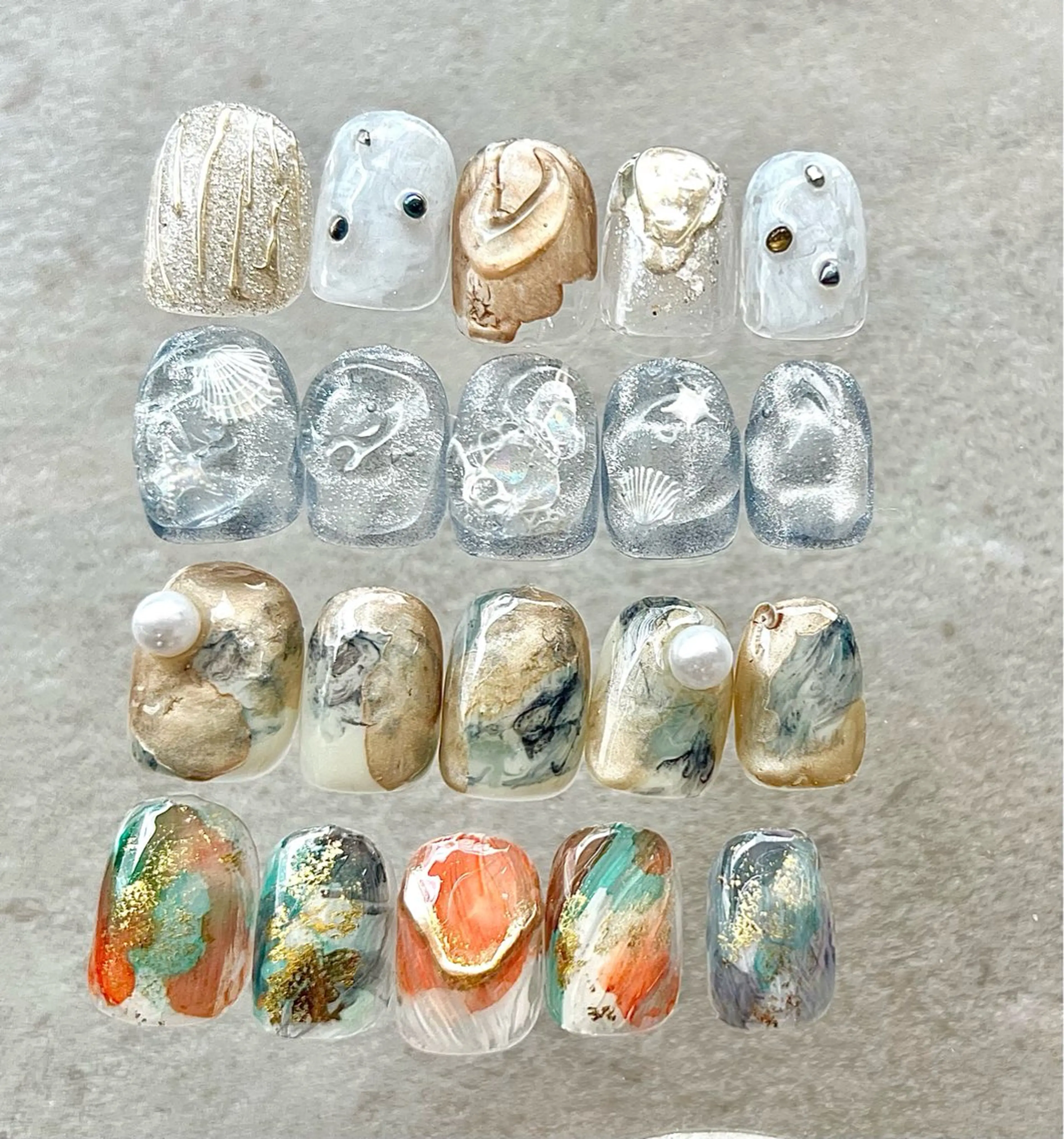 ネイル Cleo中目黒店 Hinahoのネイルデザイン