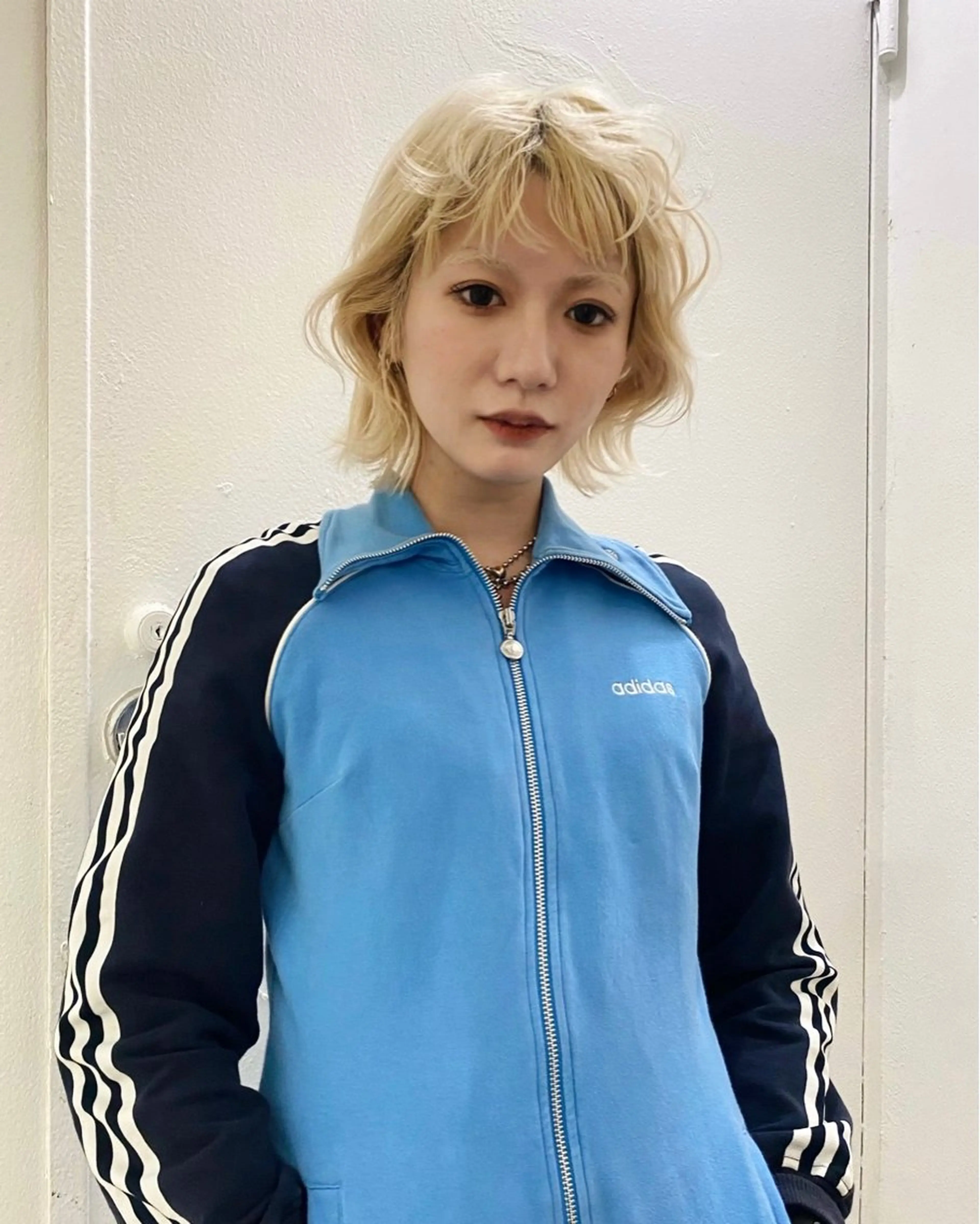 ミディアム カラー カット ヘアカラー トリートメント スパイラルパーマ/デ ザインカット/アミのヘアスタイル