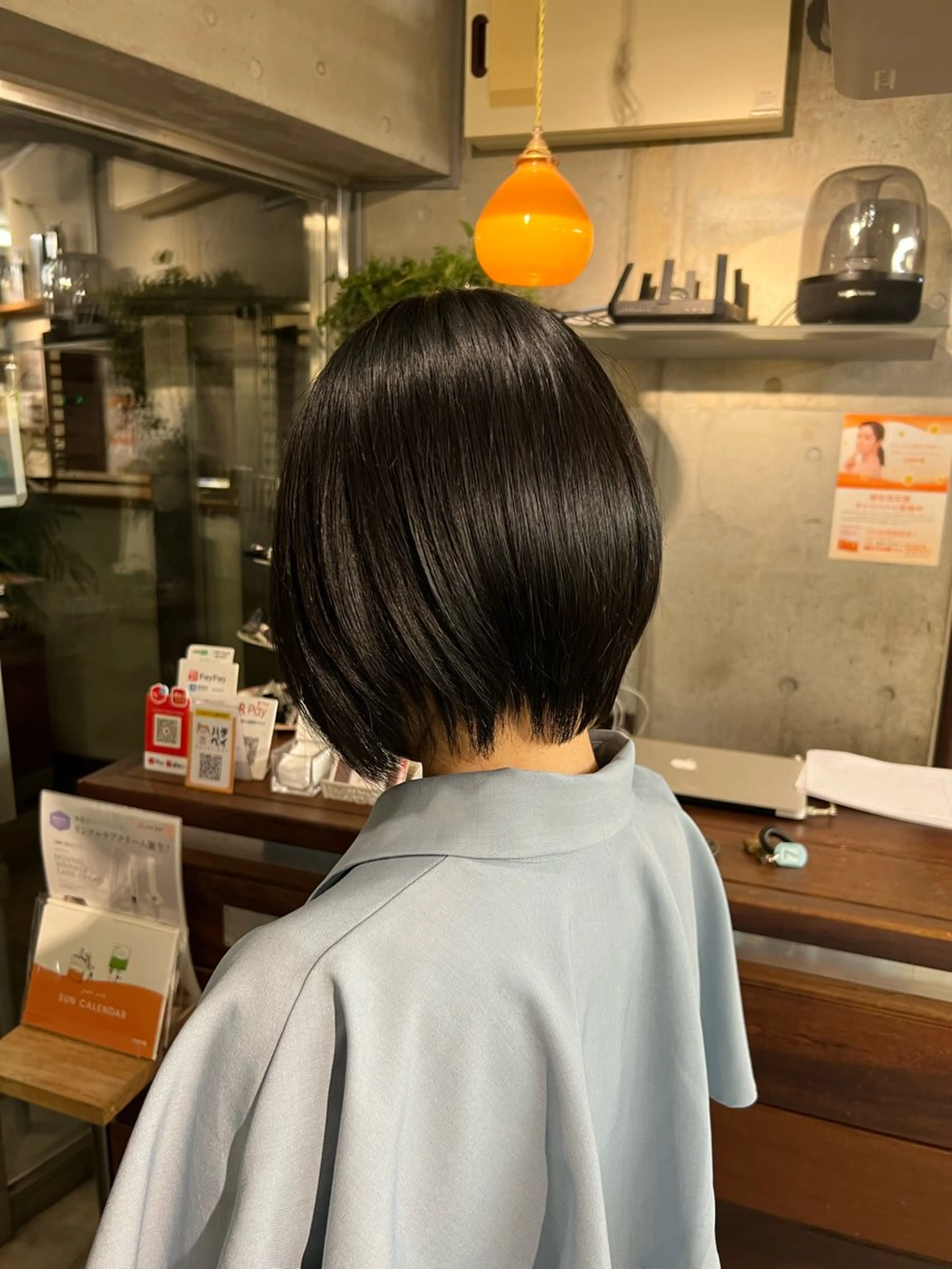 ショート 土田かほ/本日🈳 透明感カラー🍃のヘアスタイル