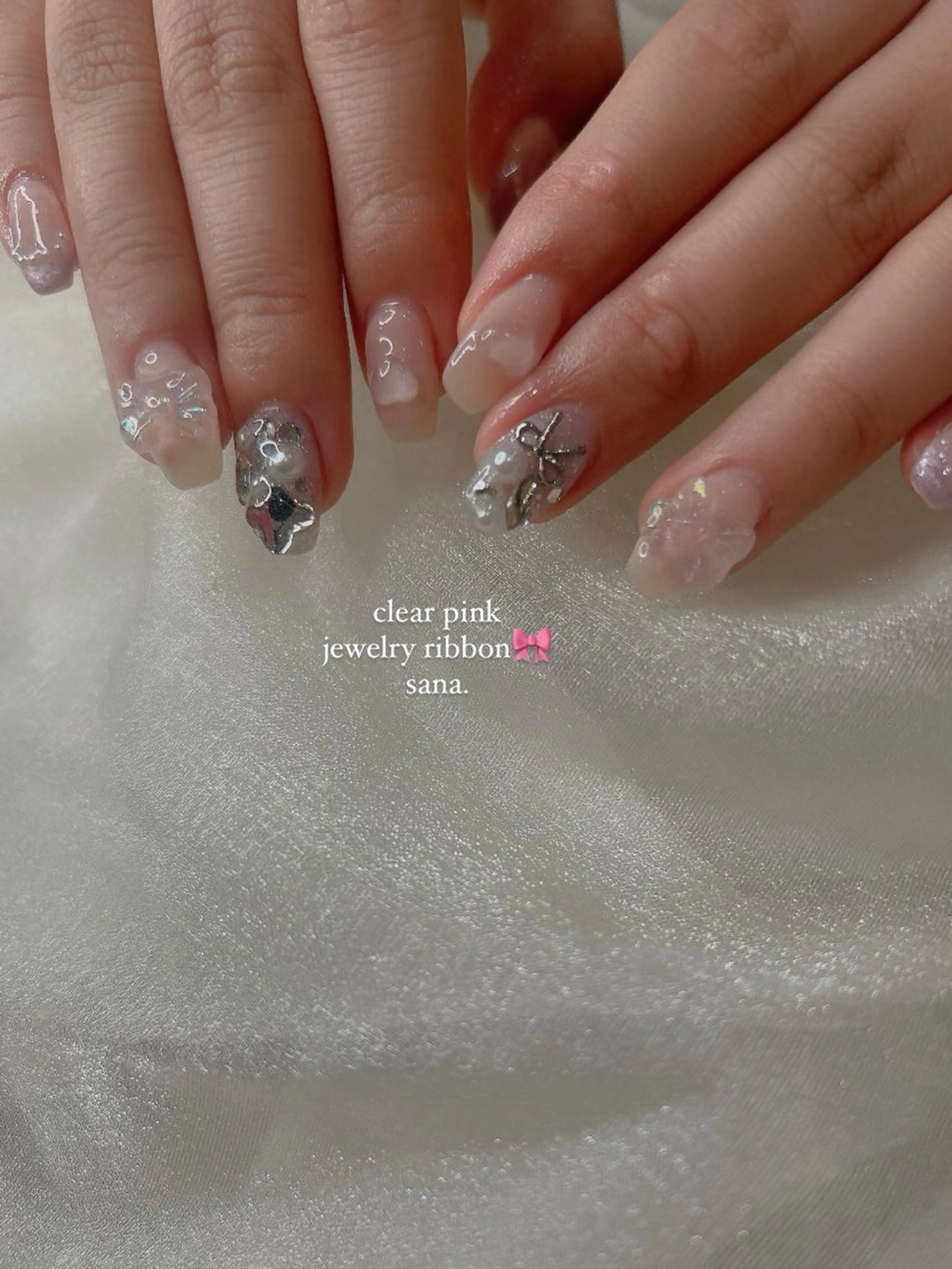 ネイル アートネイル オーロラネイル swallow nail eye所属・スワローネイル＆アイ sanaのマツエク・マツパデザイン