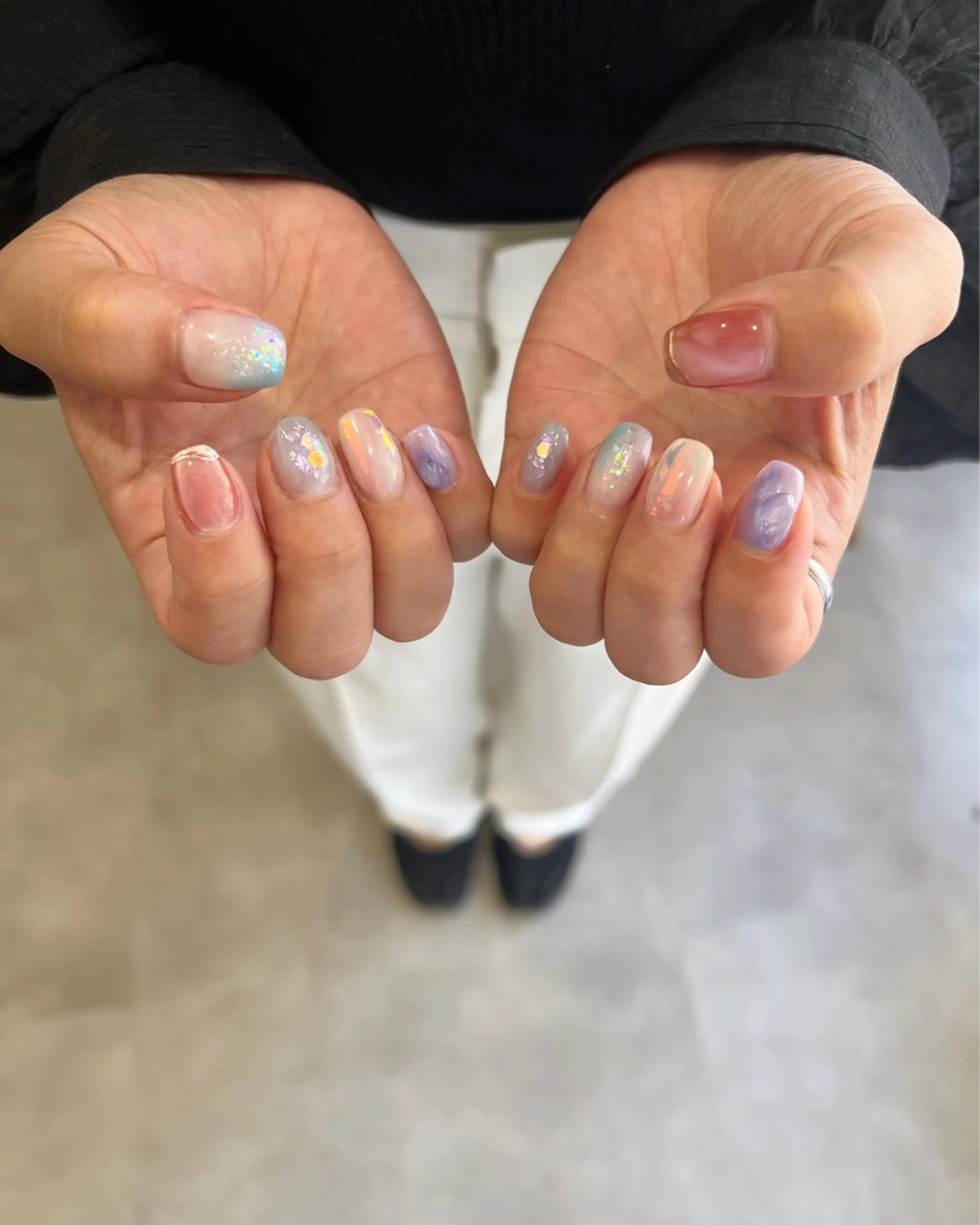 ネイル ハンドネイル A/gan nail salonのネイルデザイン