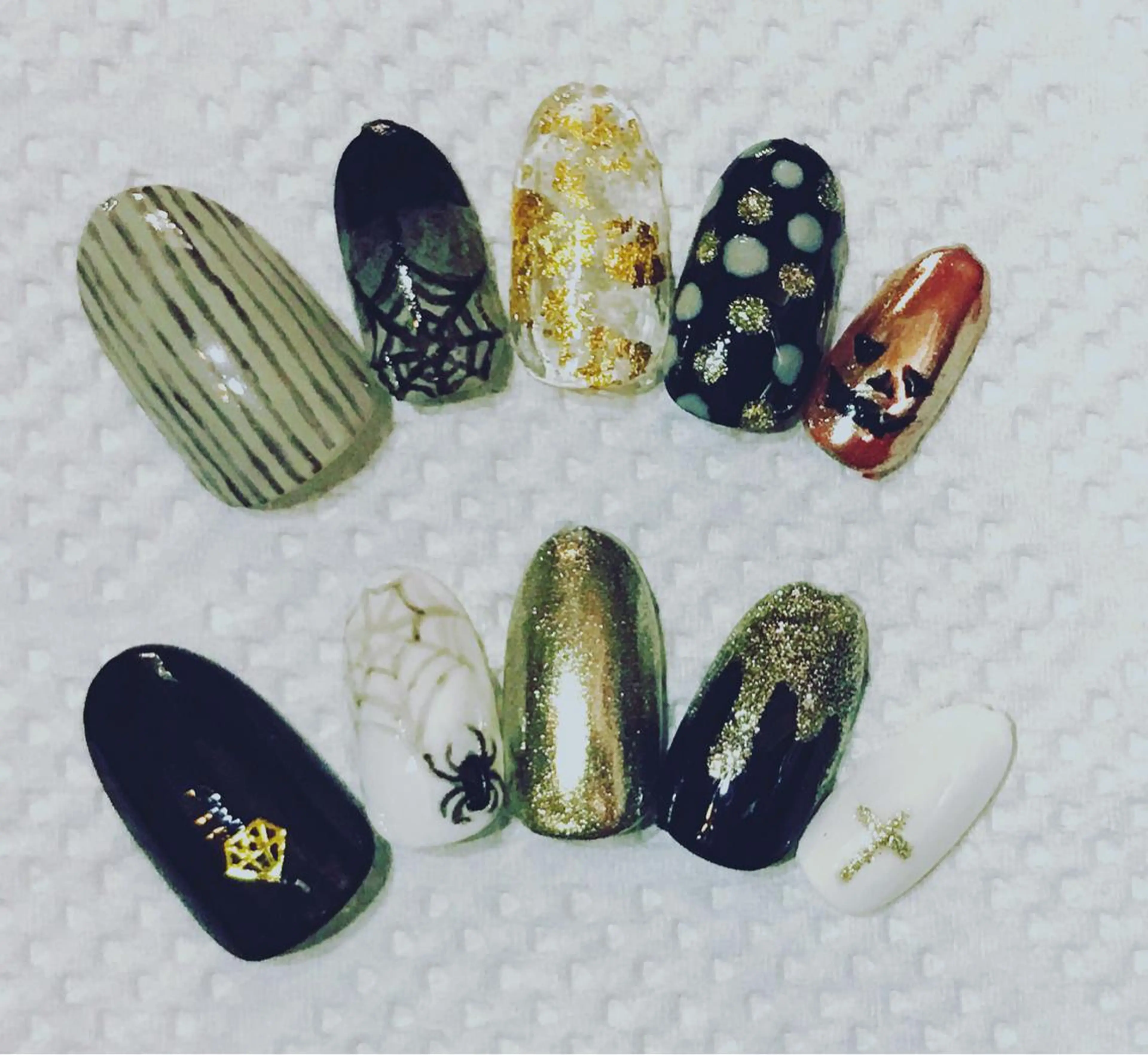 ネイル ジェルネイル ハロウィン mmagicca. 【 まじか. 】のネイルデザイン