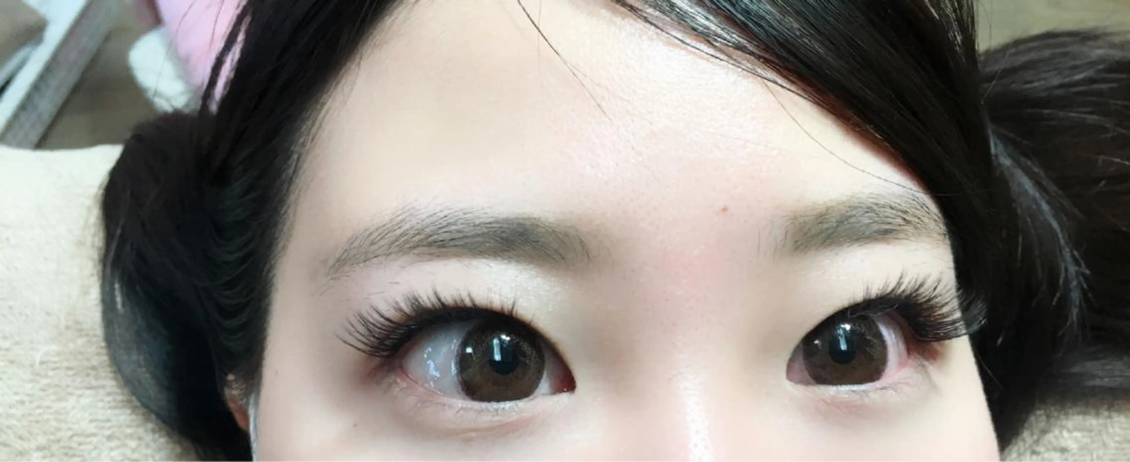 マツエク・マツパ 目尻長め アップワードラッシュ ボリュームラッシュ マツエク Eyelash Salon MAVIE所属・Eyelash MAVIEのマツエク・マツパデザイン