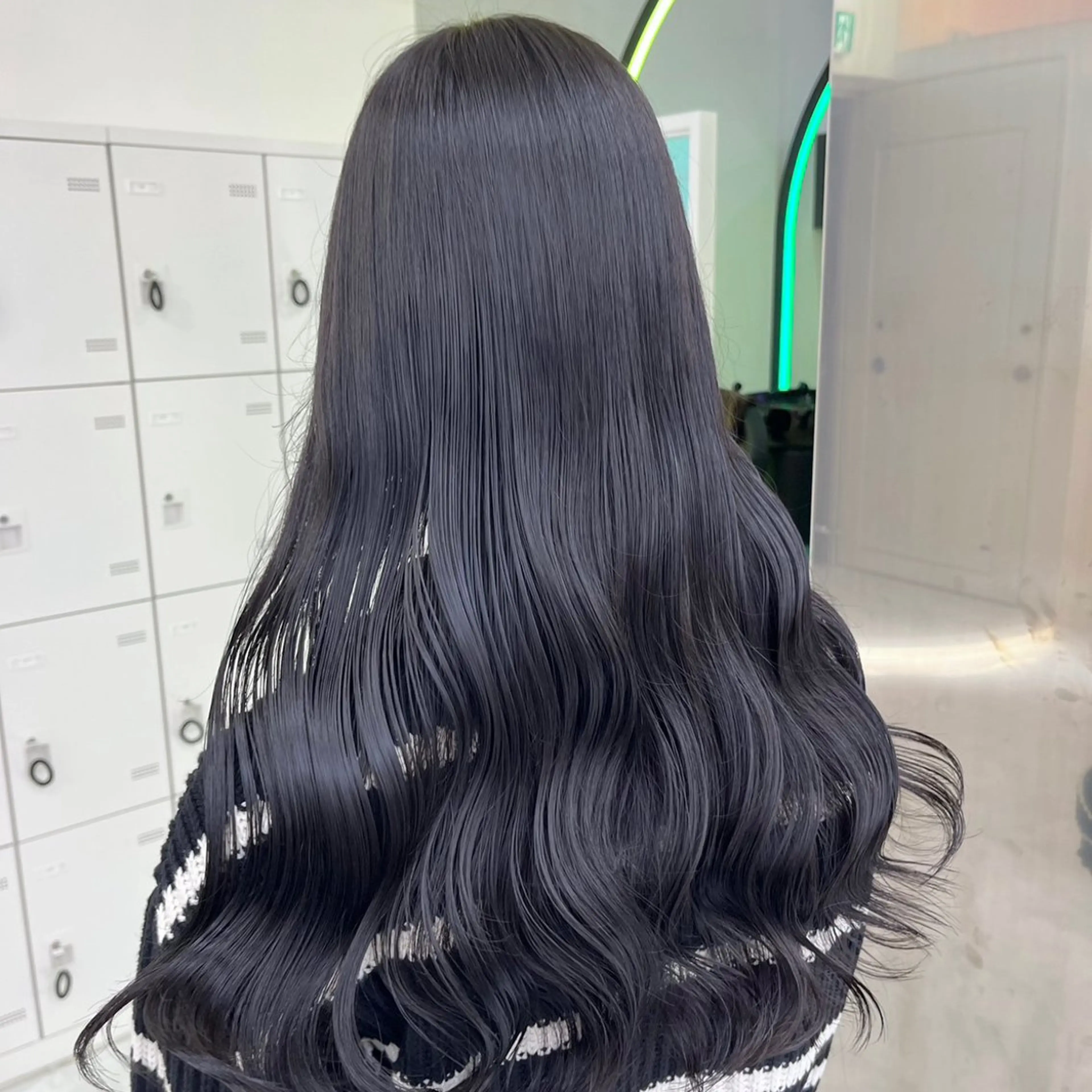 ロング カラー ヘアアレンジ 縮毛矯正🤍 盛れるボブ/ひかりのヘアスタイル