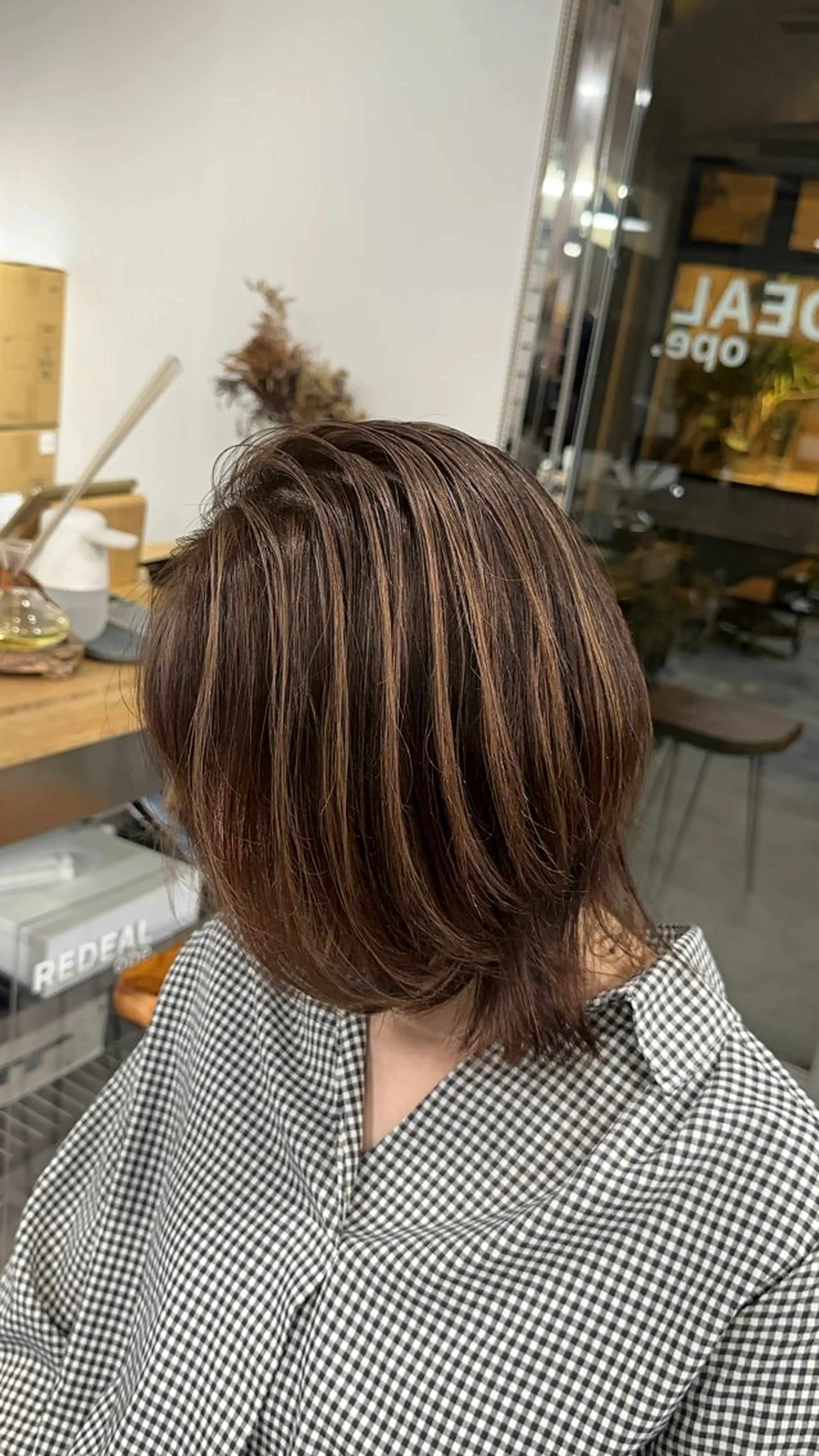 ミディアム ハイライト りょうへい/ 全頭ブリーチ/渋谷のヘアスタイル