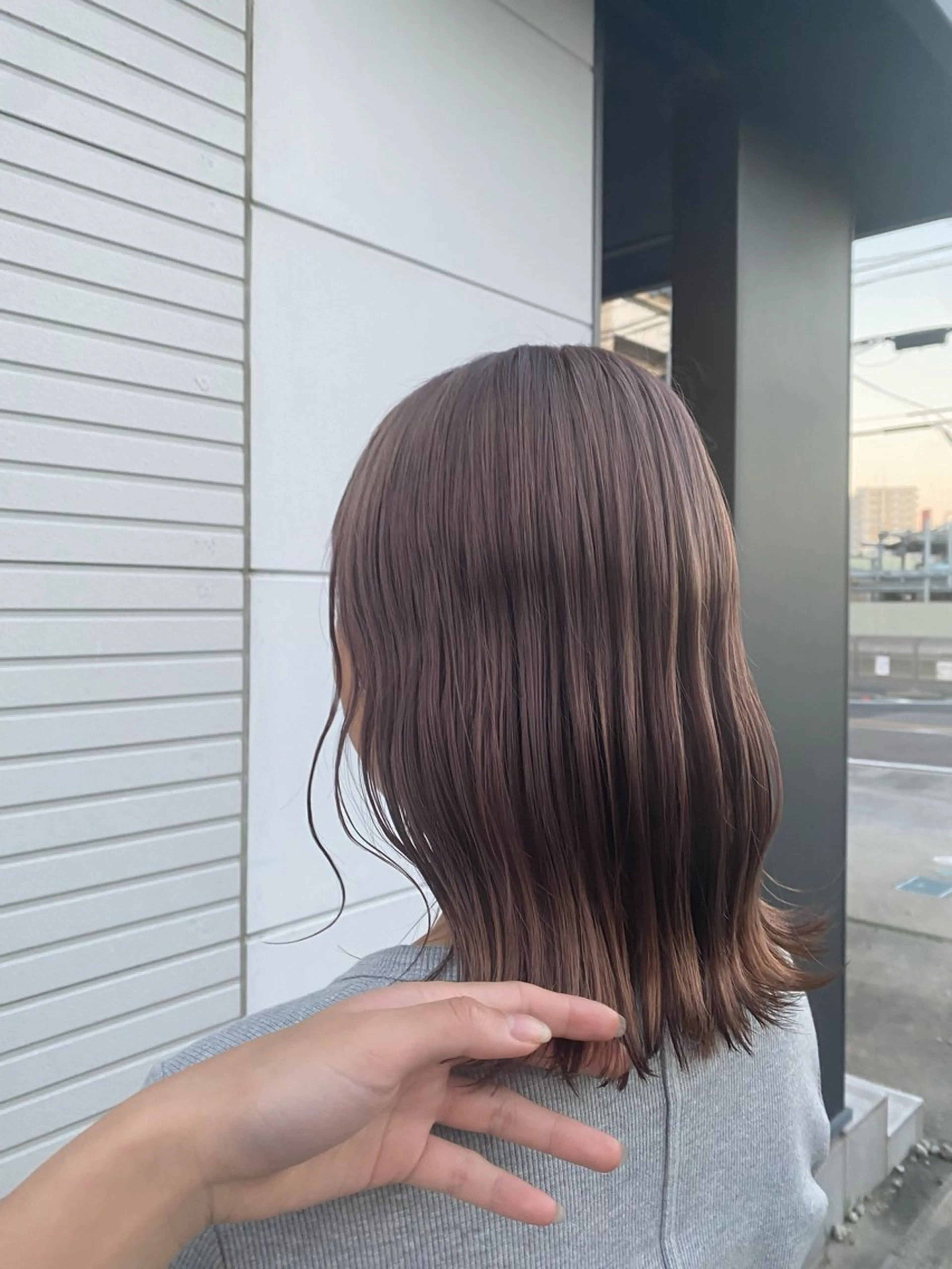 ミディアム カラー カット トリートメント 希優🌺ソムリエ /ブリーチ/カットのヘアスタイル