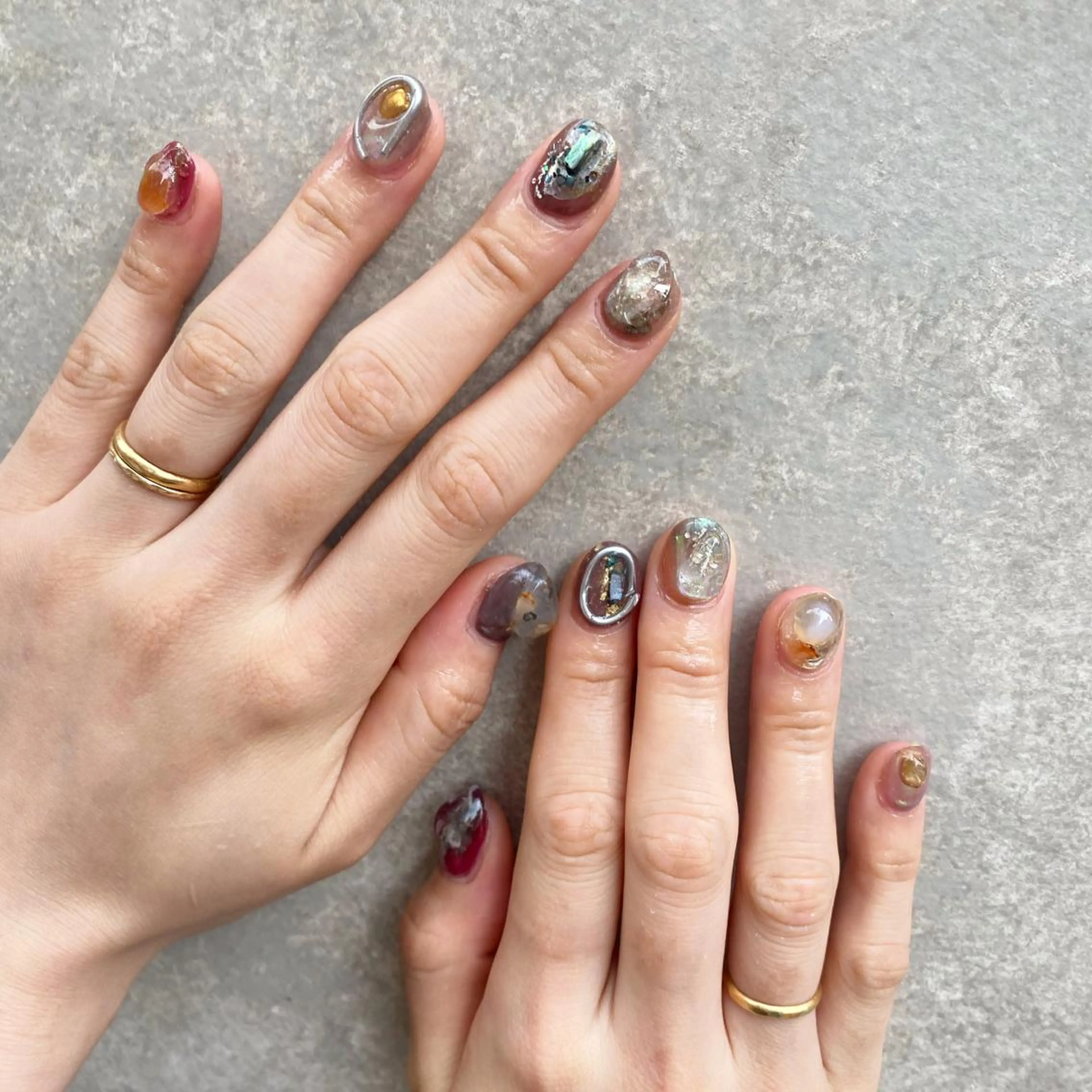 ネイル 【似合わせ提案】鈴木 舞のネイルデザイン