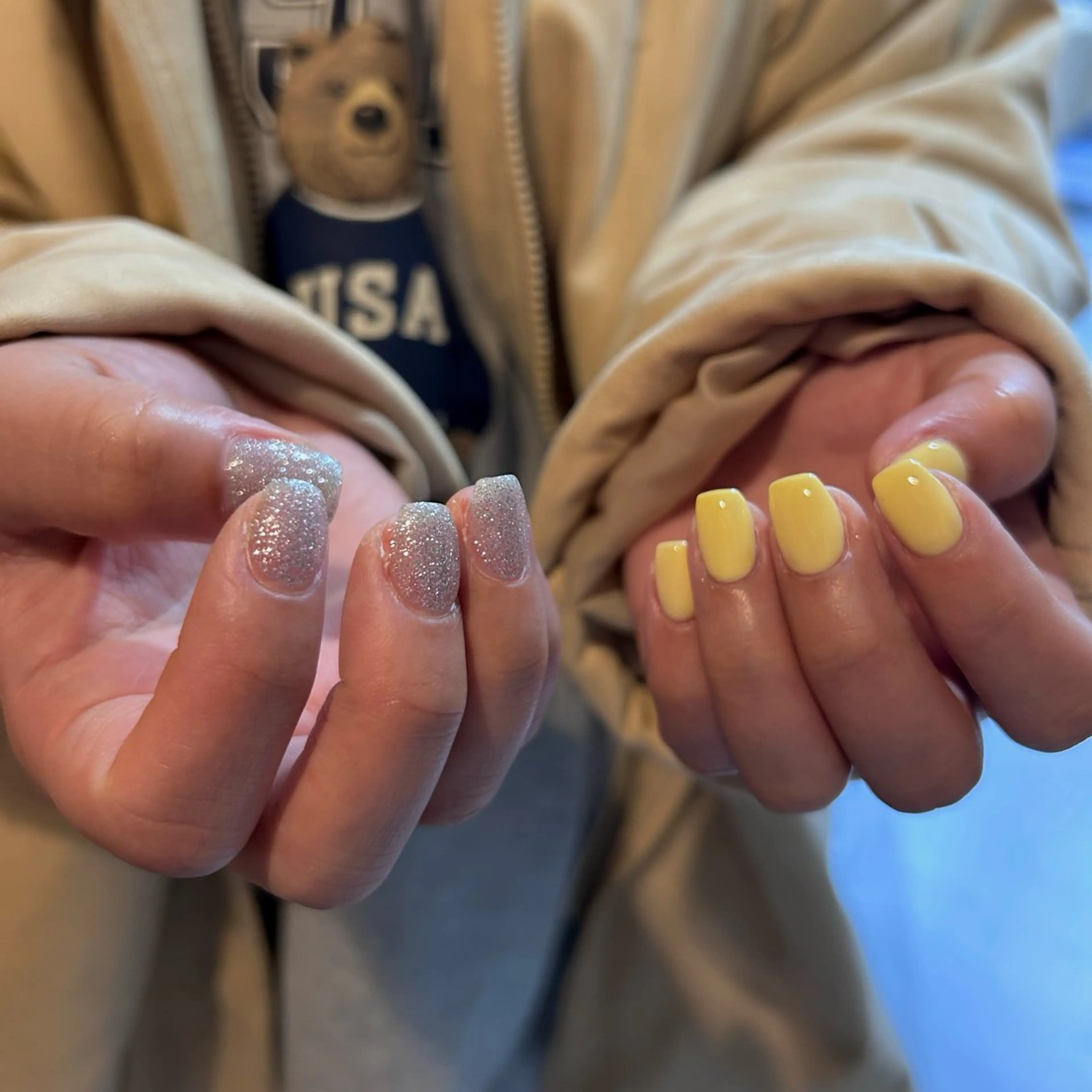 ネイル グラデーション ラメ(グリッター) マグネットネイル ミラーネイル ニュアンスネイル ハンドネイル Lumi de nailsのネイルデザイン