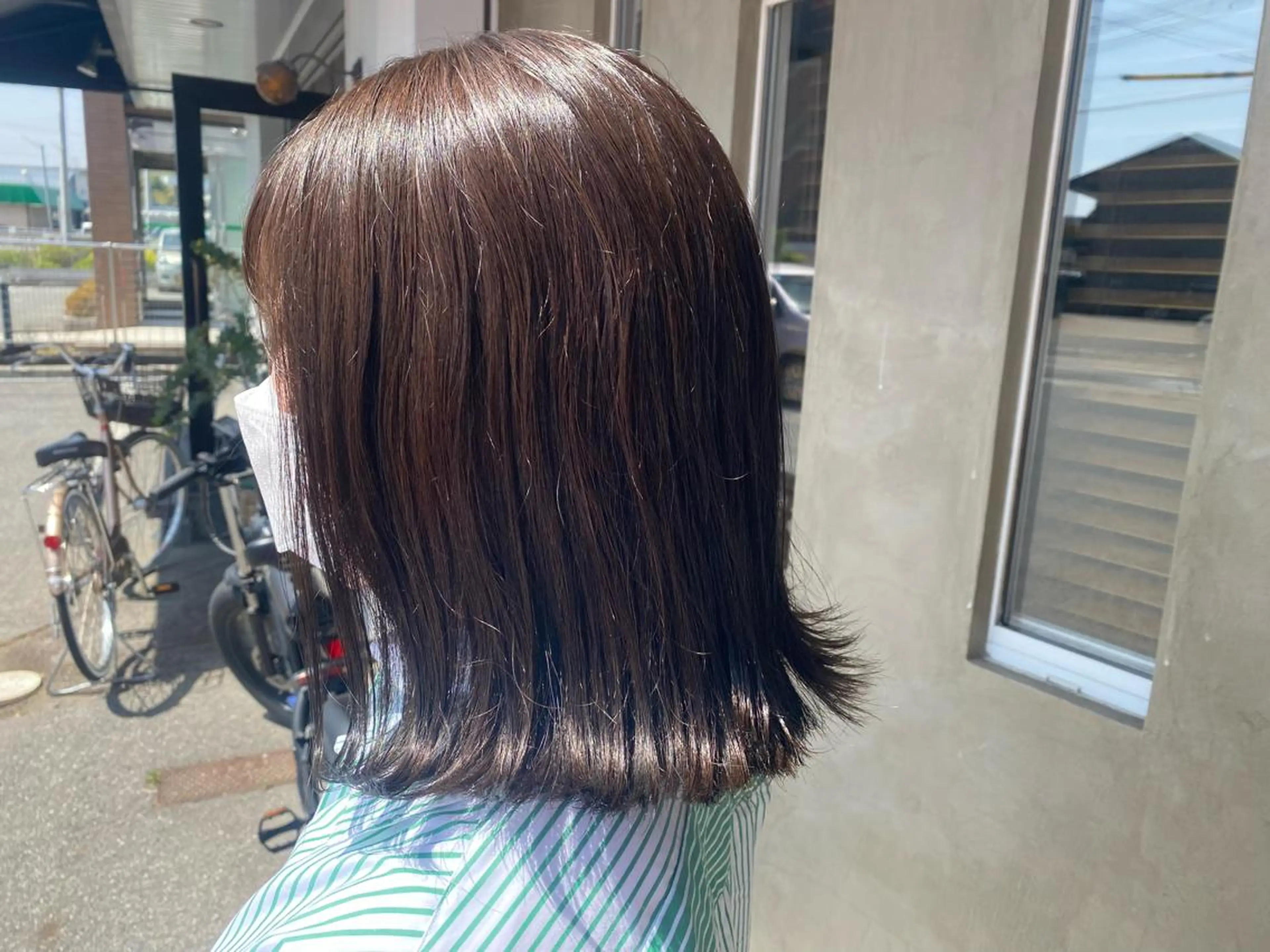 ミディアム カラー オリーブカラー 柔らかカラー🥛 mayucoのヘアスタイル