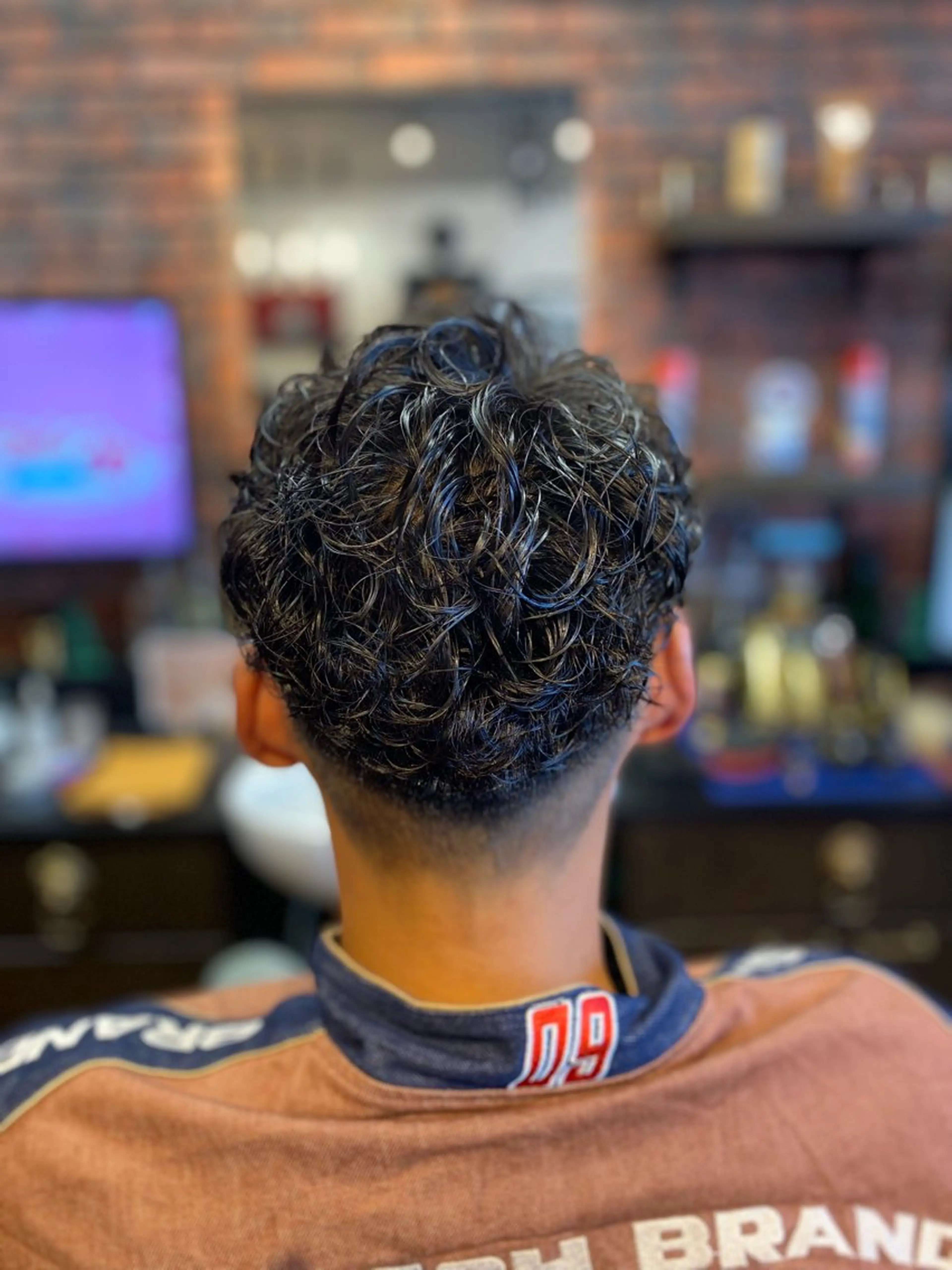 パーマ 【メンズパーマ】 山下勝勲のヘアスタイル