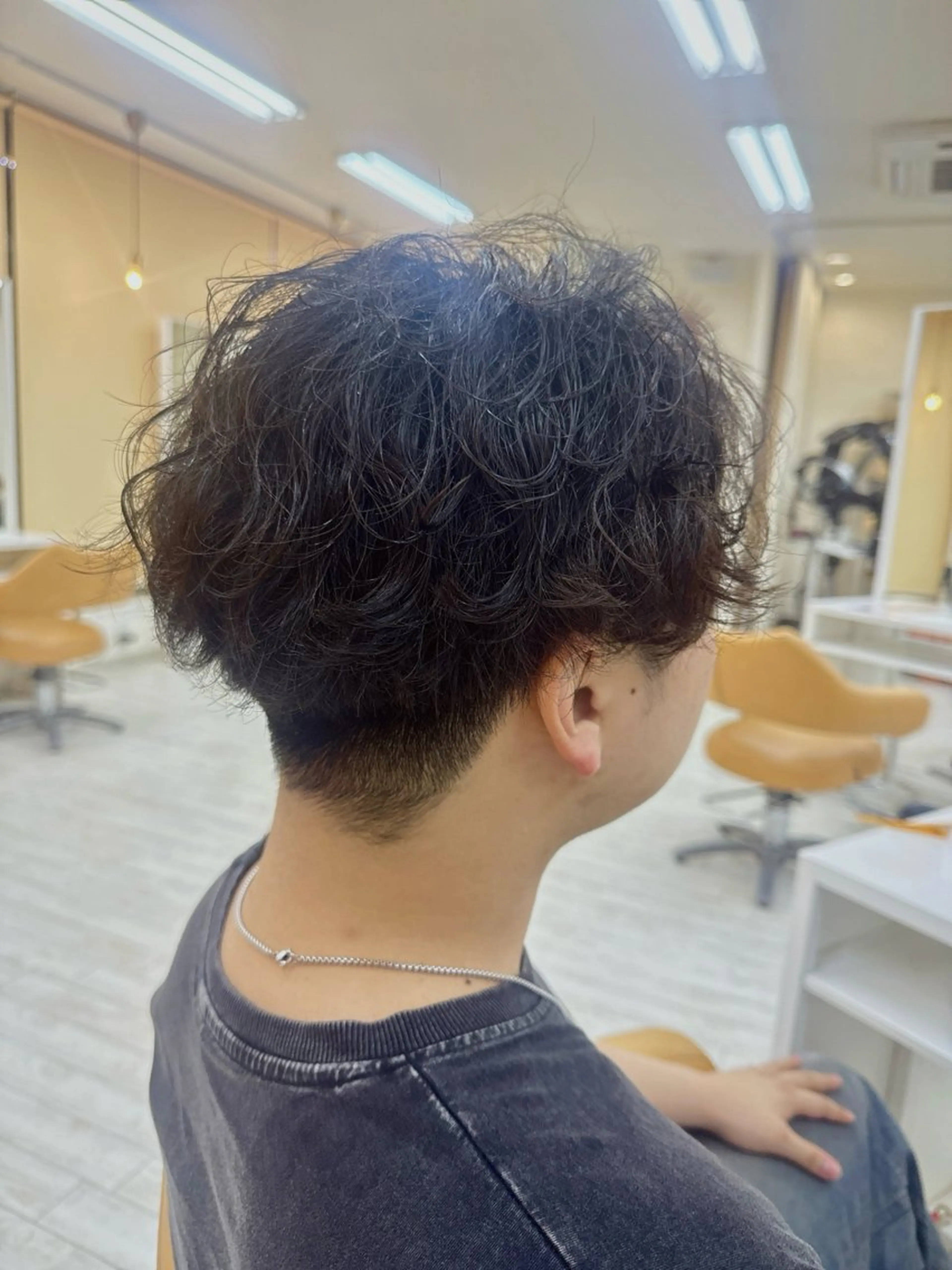 パーマ メンズ メンズパーマ シャドーパーマ 優美 (ゆうみ)のヘアスタイル