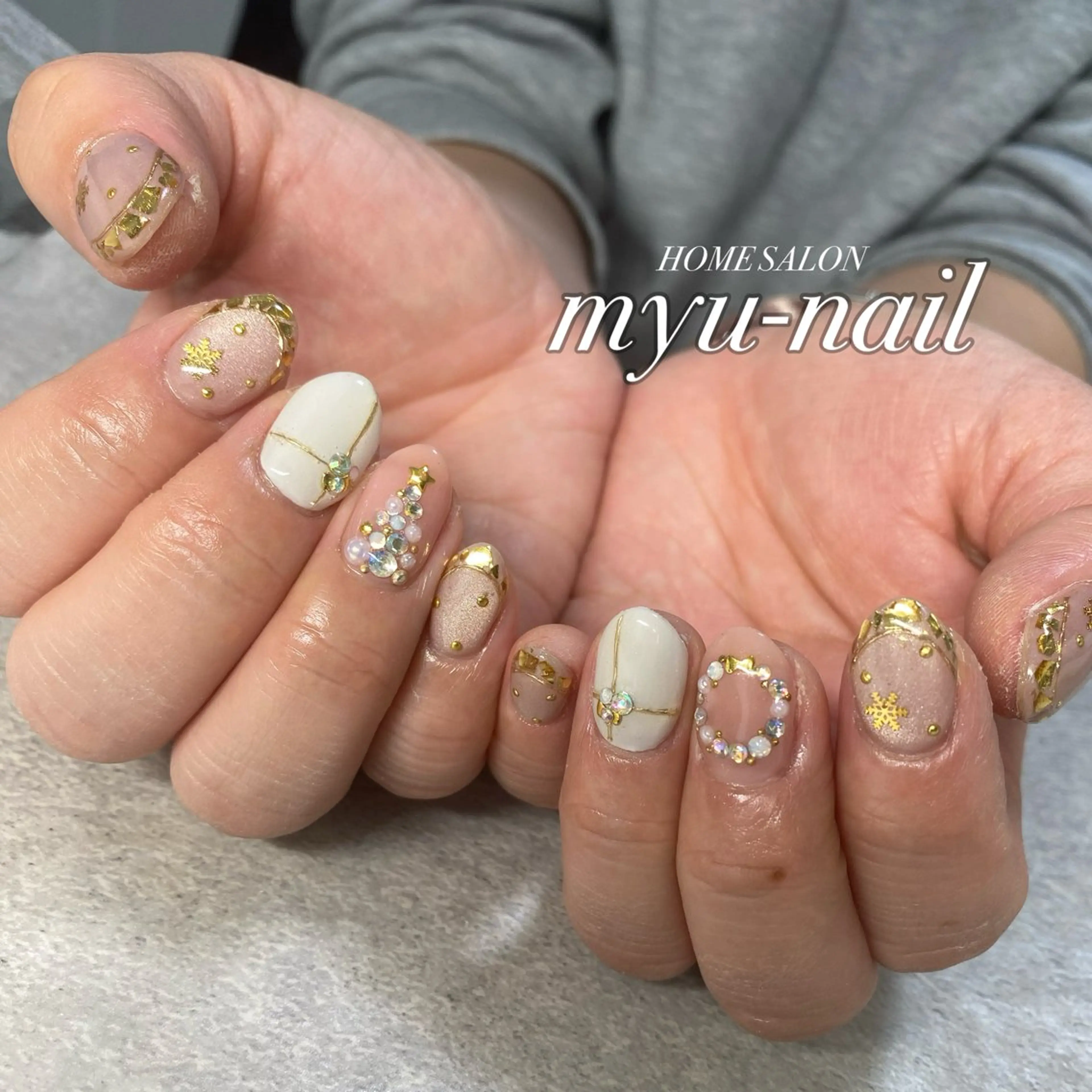 ネイル ホームサロン myu-nailのネイルデザイン