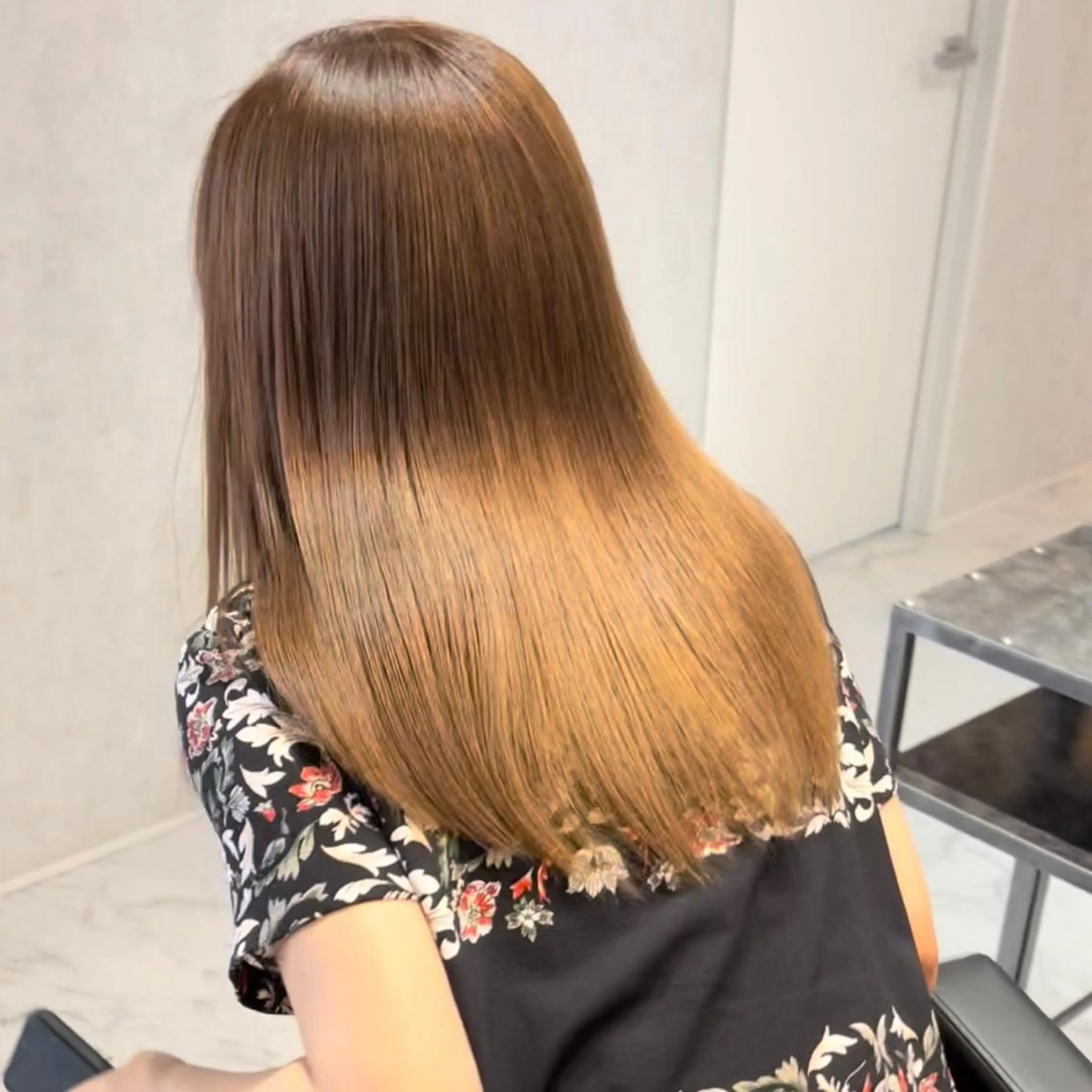 ミディアム ヘアアレンジ 外国人風カラー ハイライト レイヤーカット カット ヘアカラー トリートメント アンドウ ユウ/ レイヤーカット/韓国のヘアスタイル