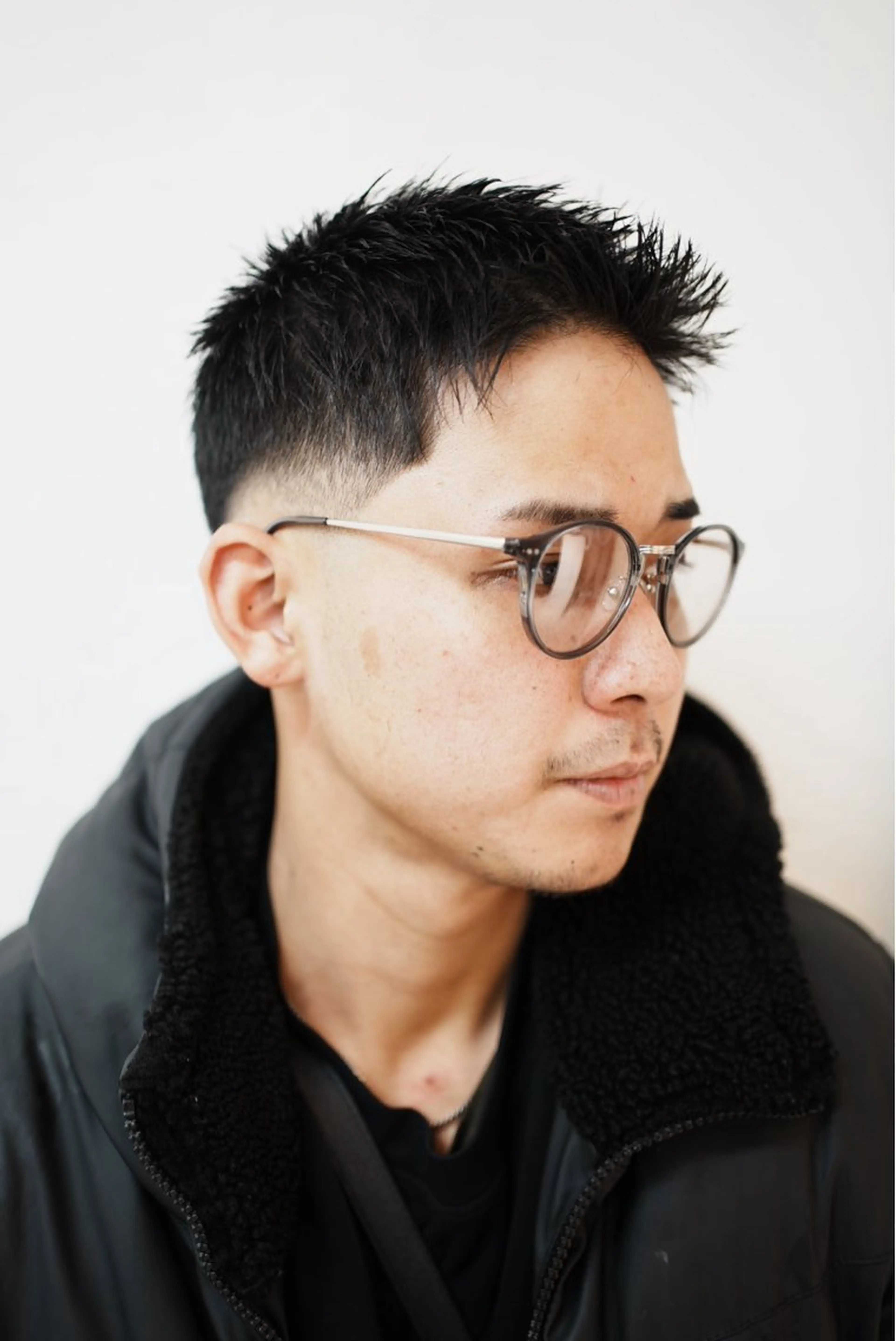 ショート メンズ カット ヘアセット メンズサロン ANSWERのヘアスタイル
