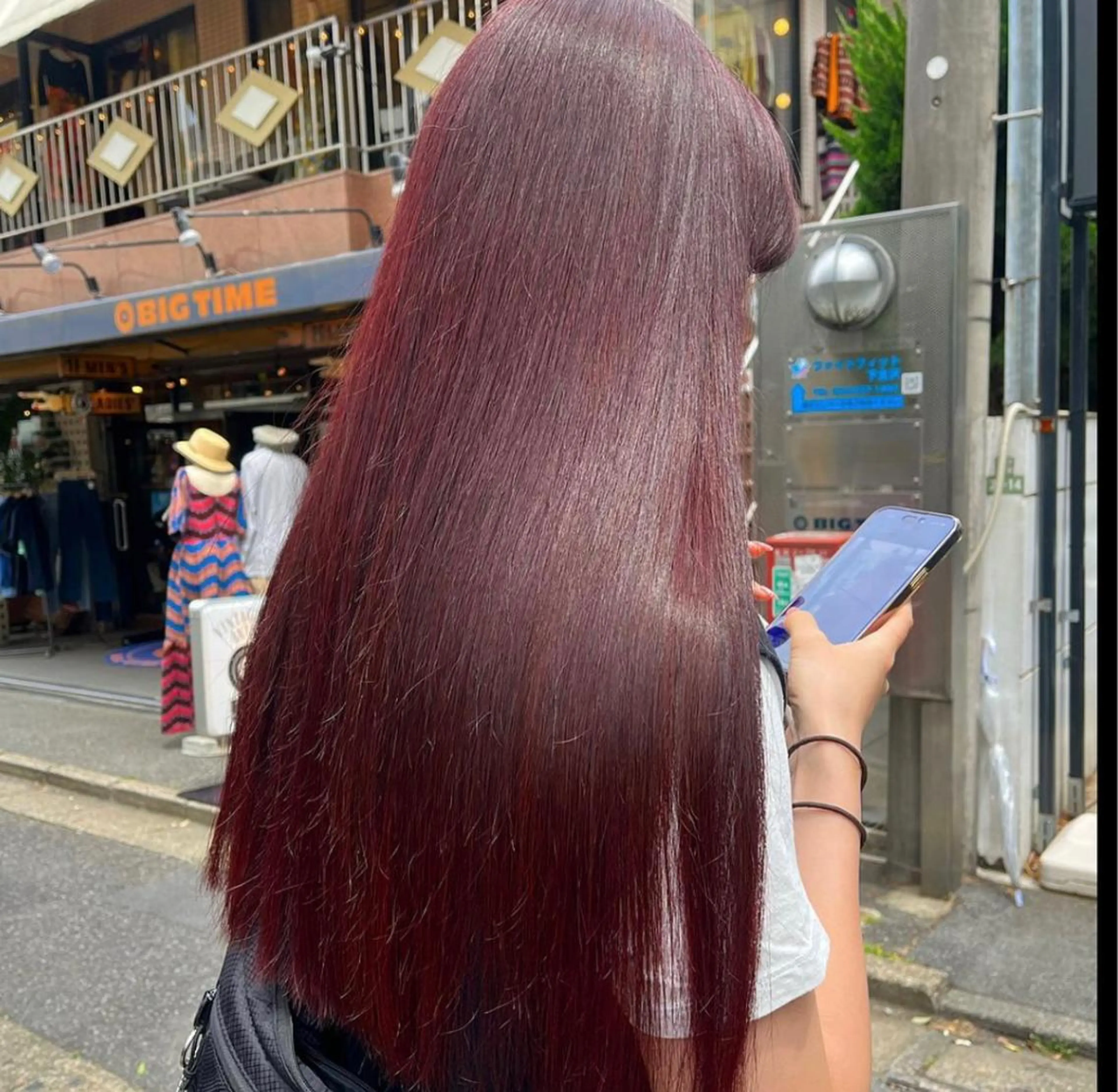 ロング カラー ボブハイトーン🦖 デザインMAMIのヘアスタイル