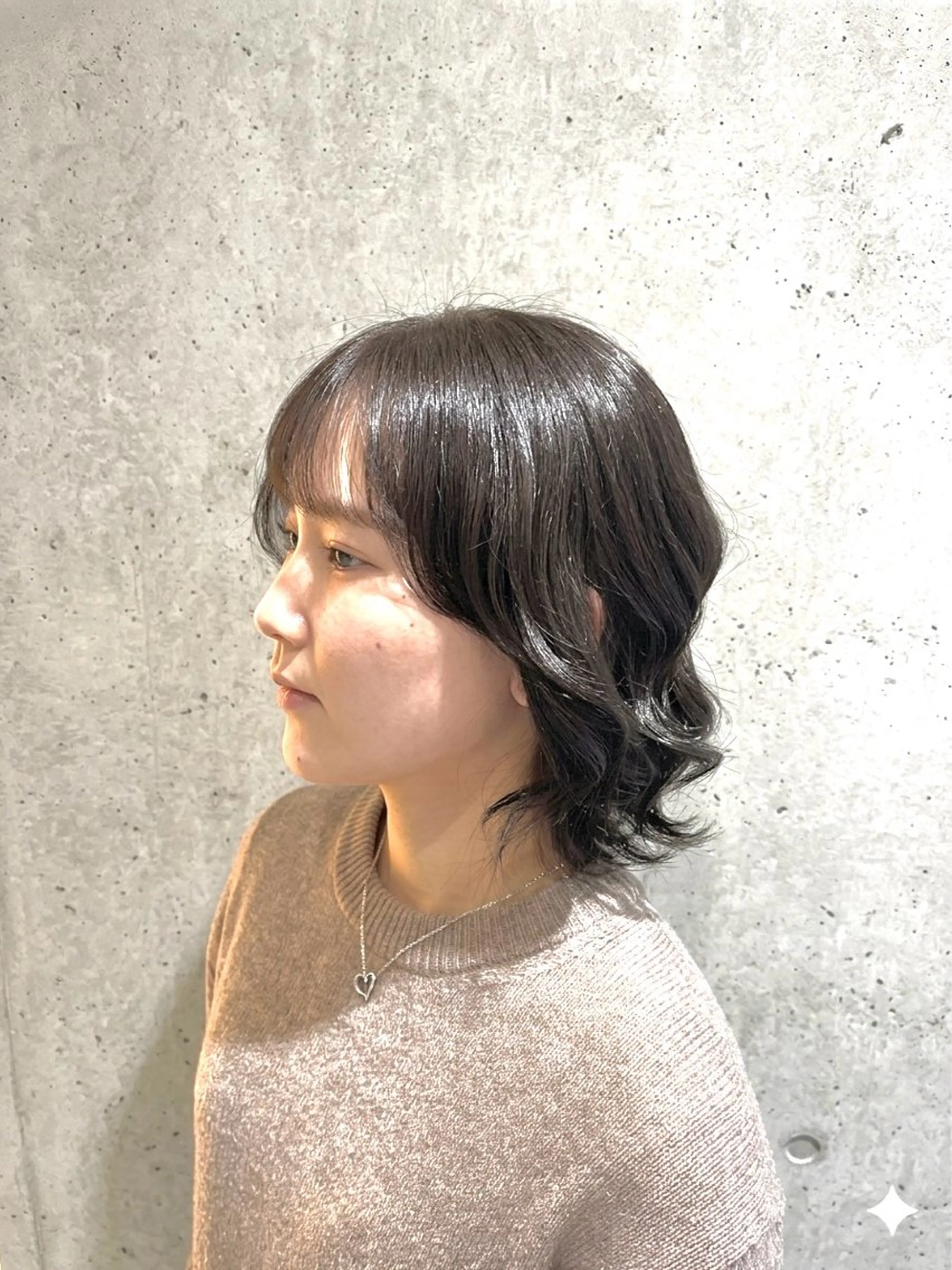 ミディアム カラー 【こっくりカラー】 🤎Umi‪🤎のヘアスタイル
