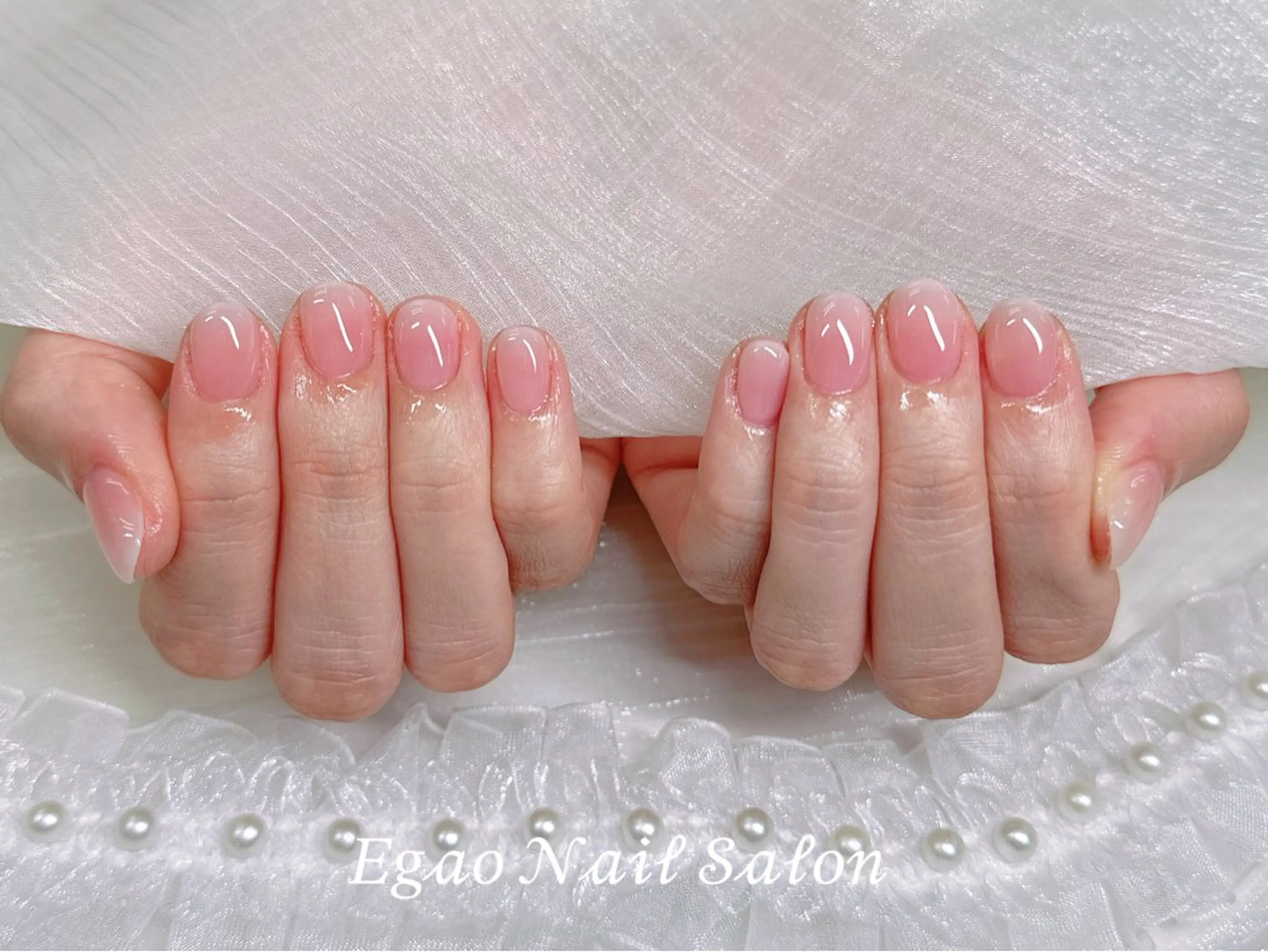 ネイル アートネイル フットネイル フレンチネイル ジェルネイル グラデーション ハンドネイル Egao Nail錦糸町店のネイルデザイン