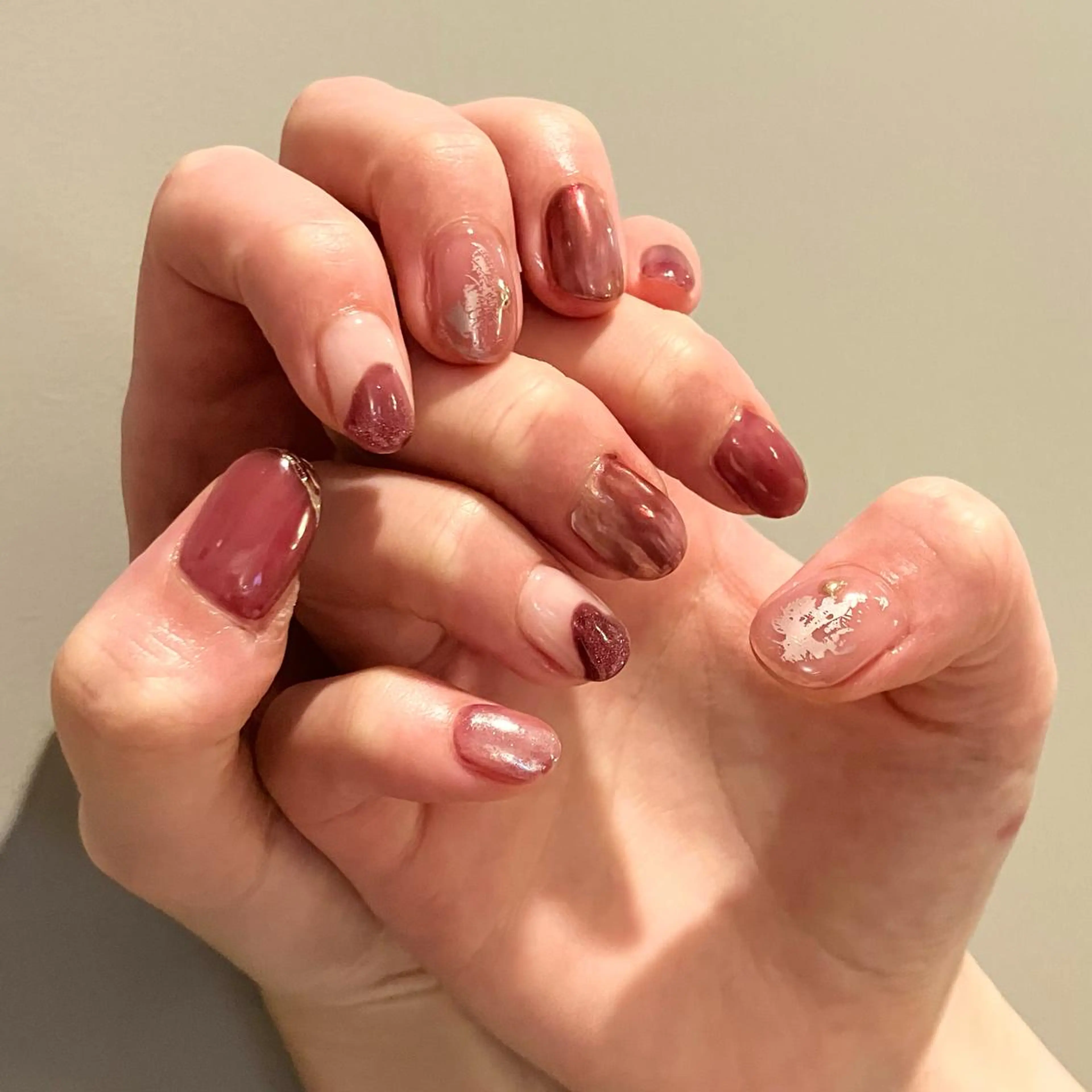 ネイル ハンドネイル ウシク ミユキのネイルデザイン